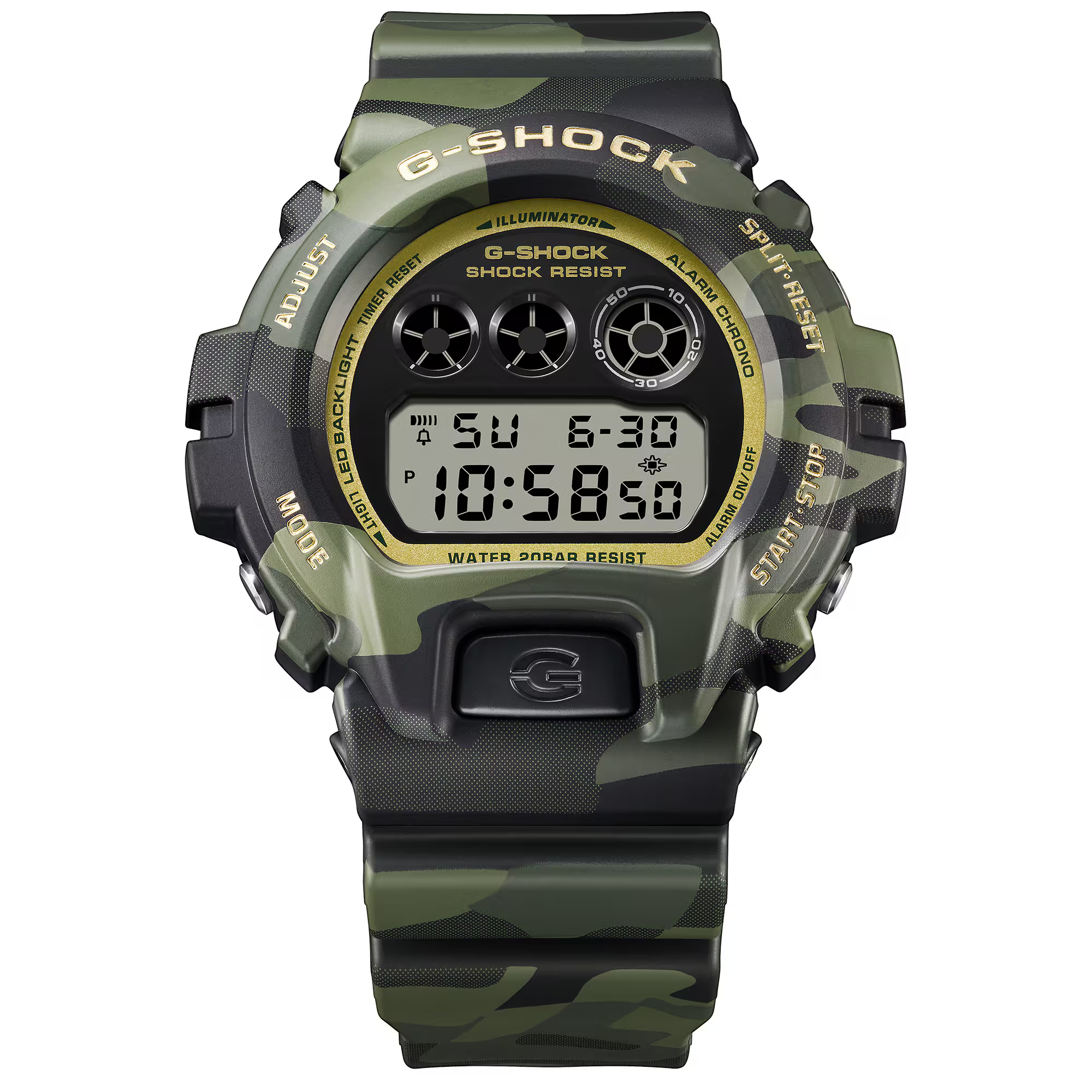 CASIO G-SHOCK DIGITAL 6900 SERIES DW-6900CMG-3