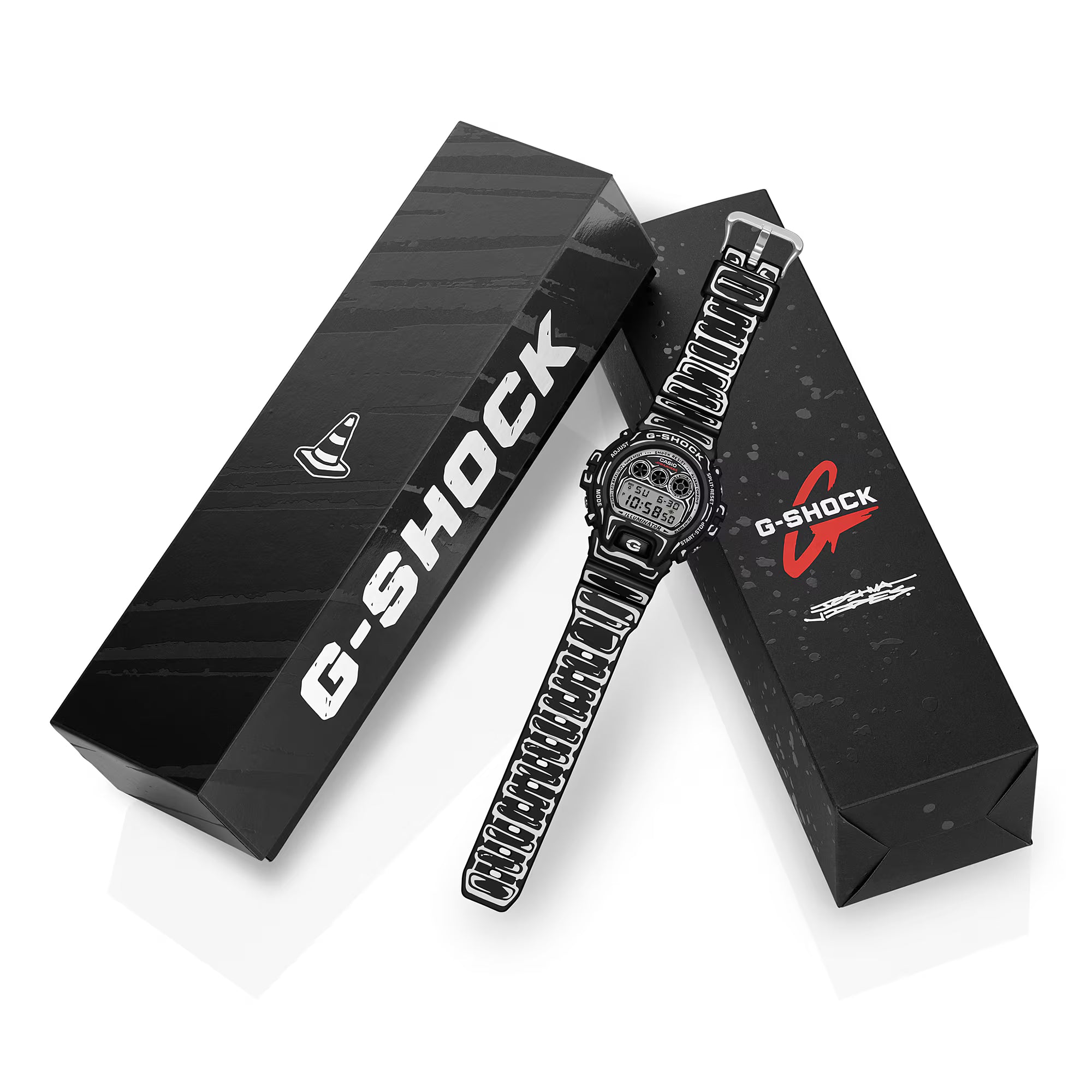 CASIO G-SHOCK Joshua Vides collaboration models DIGITAL 6900 SERIES DW6900JV-1