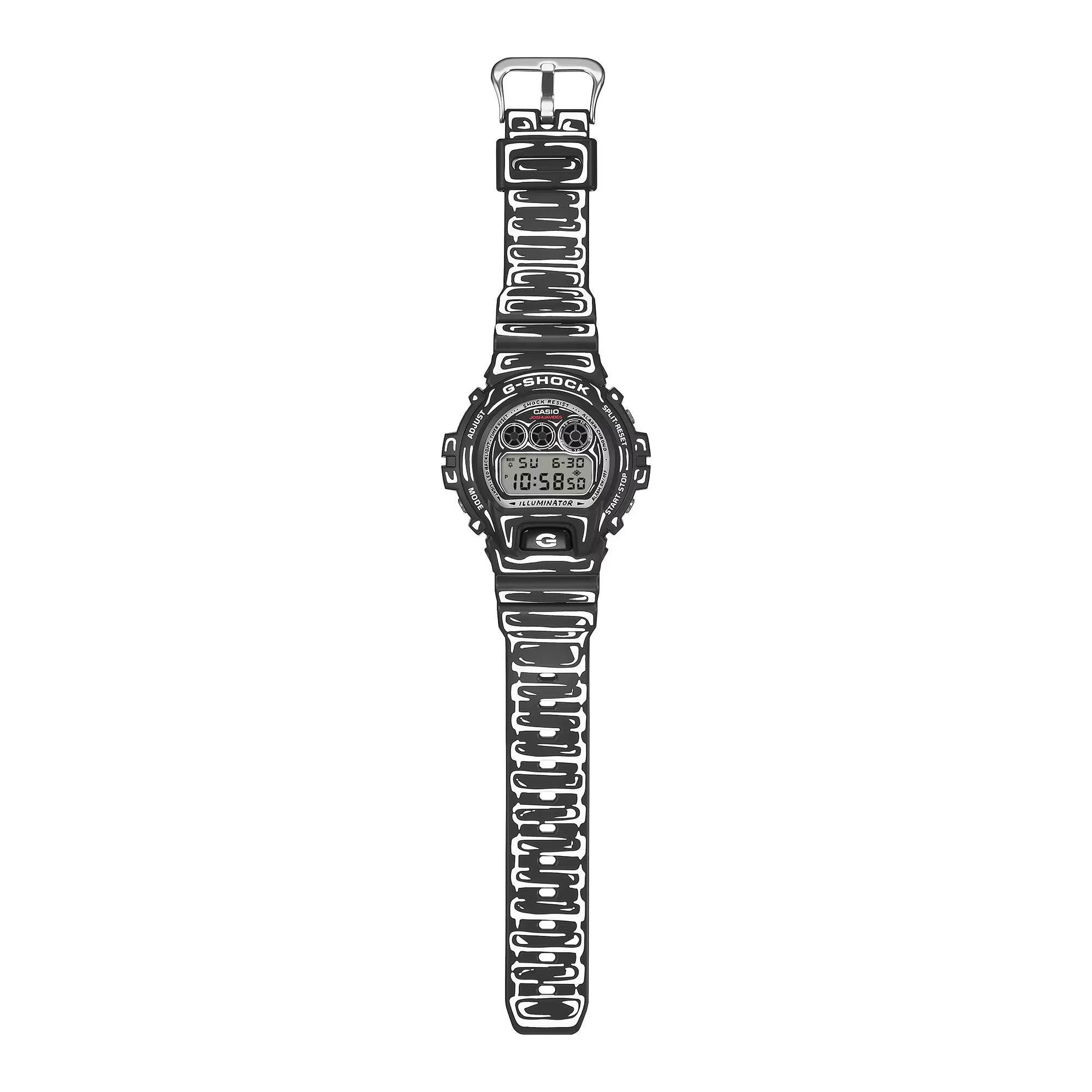 CASIO G-SHOCK Joshua Vides collaboration models DIGITAL 6900 SERIES DW-6900JV-1