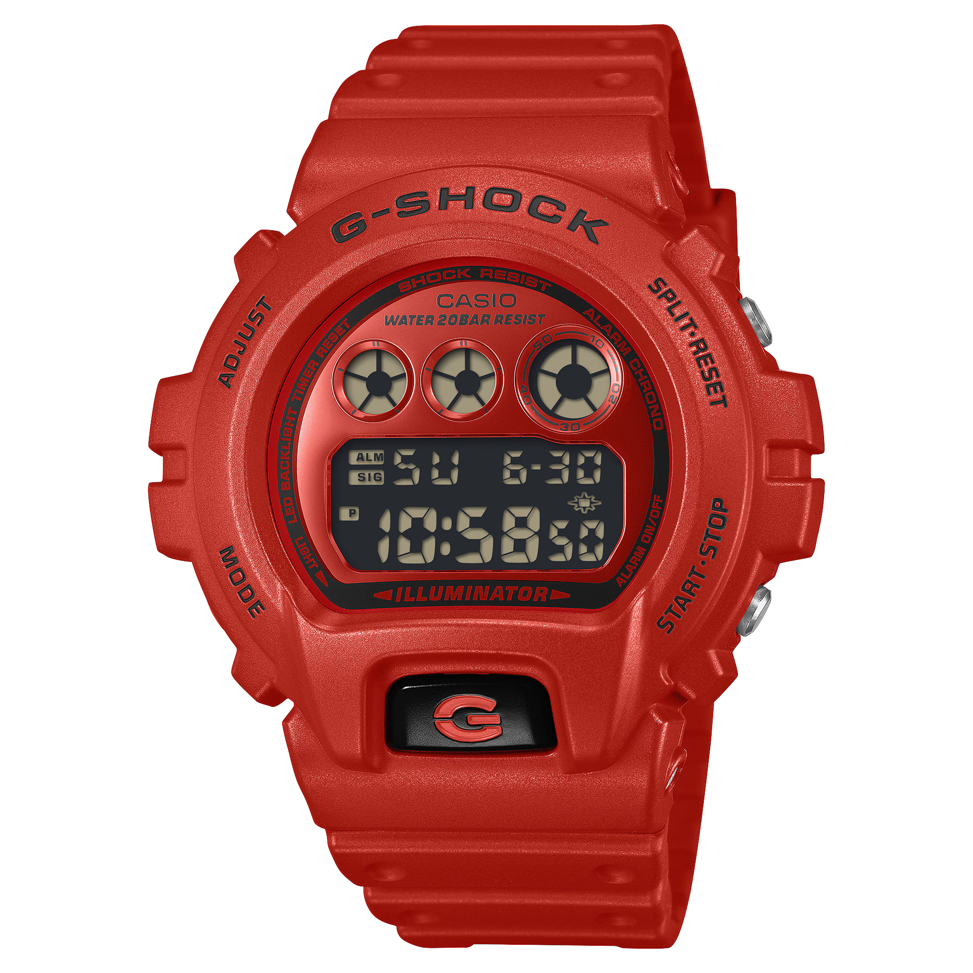 CASIO G-SHOCK DIGITAL 6900 SERIES DW-6900RRB-4