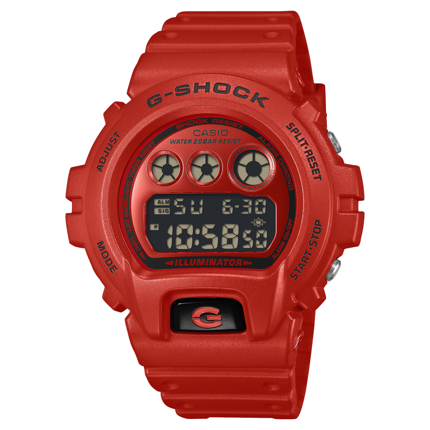 CASIO G-SHOCK DIGITAL 6900 SERIES DW-6900RRB-4