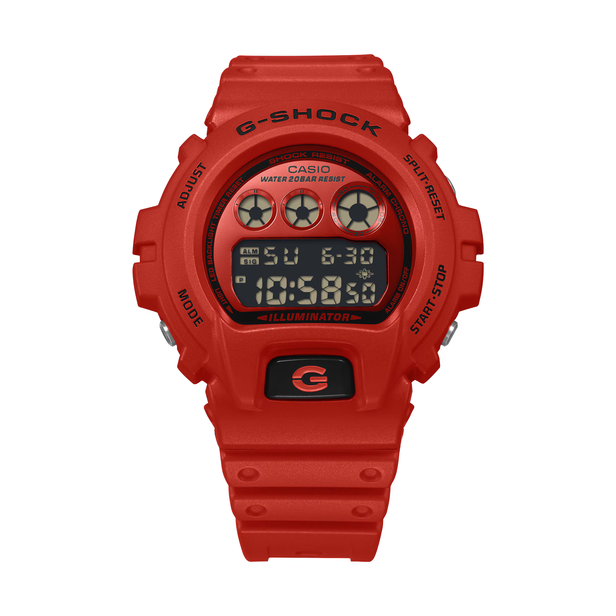 CASIO G-SHOCK DIGITAL 6900 SERIES DW-6900RRB-4