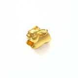 24 Gold Zodiac Charm (Rabbit)