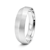 Timeless Matte Wedding Ring