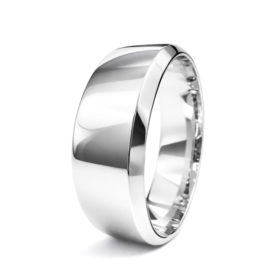 Minimalist High Polish Ring