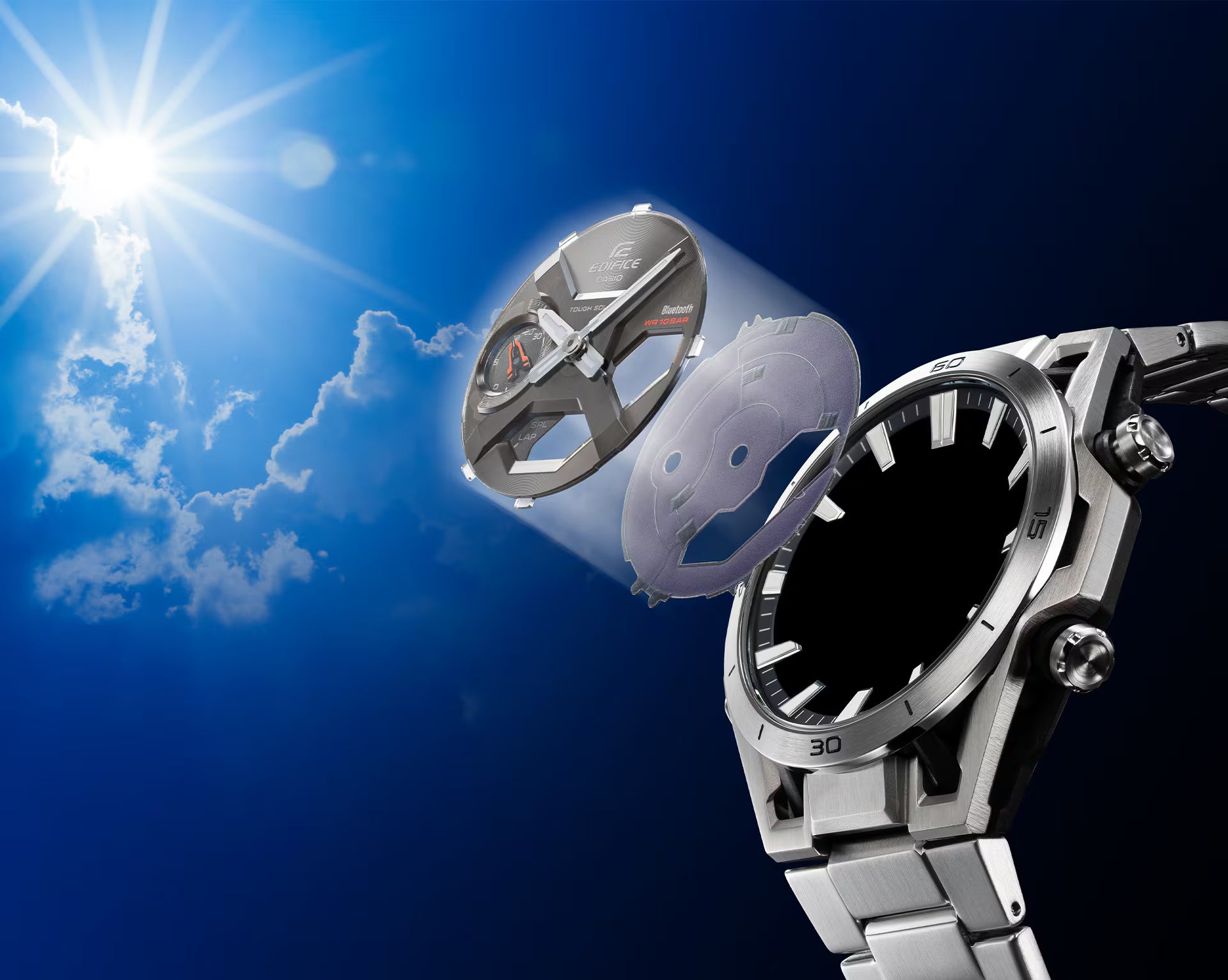 CASIO EDIFICE SOSPENSIONE ECB-2300D-2A