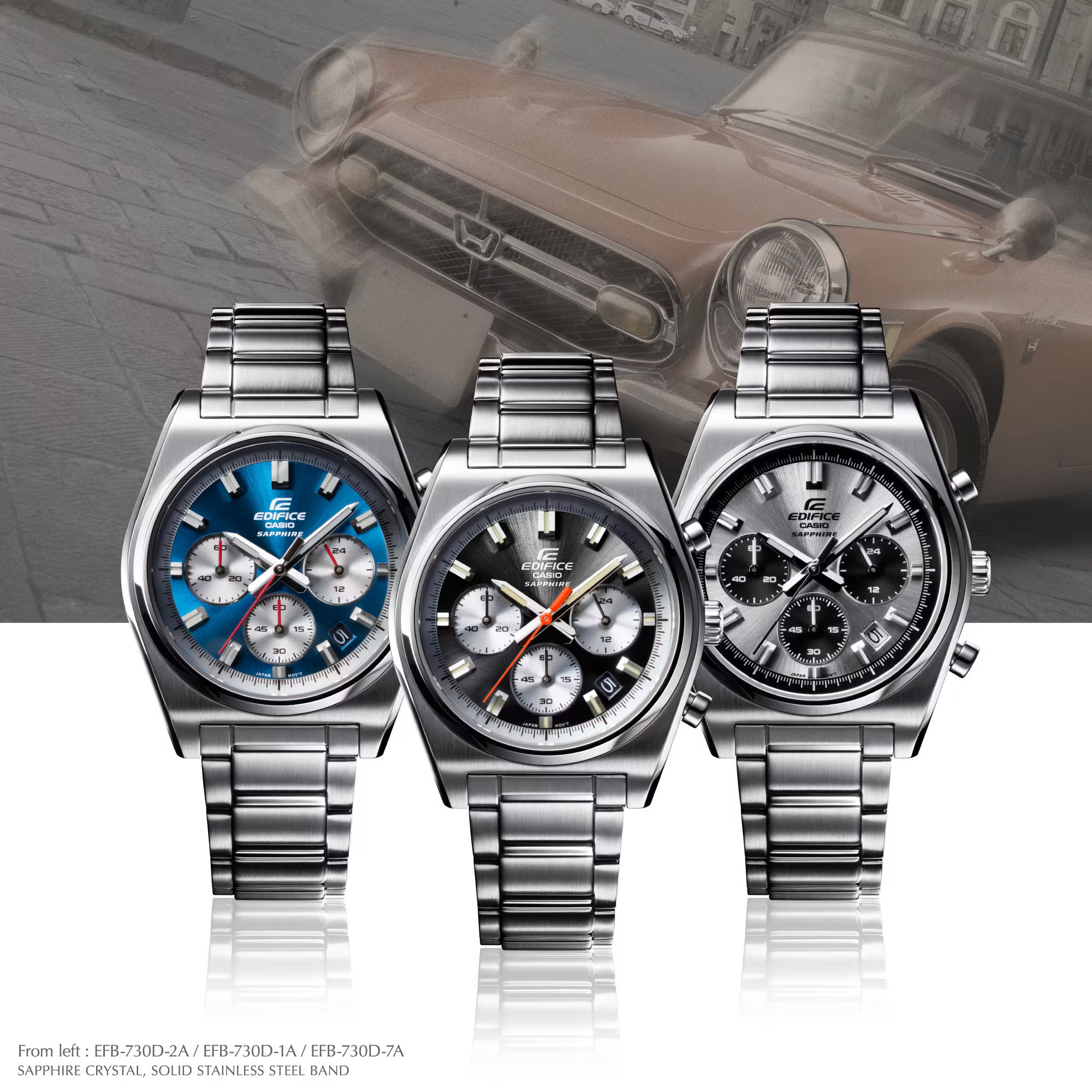Casio Edifice Watch Standard Chronograph EFB-730D-2AV