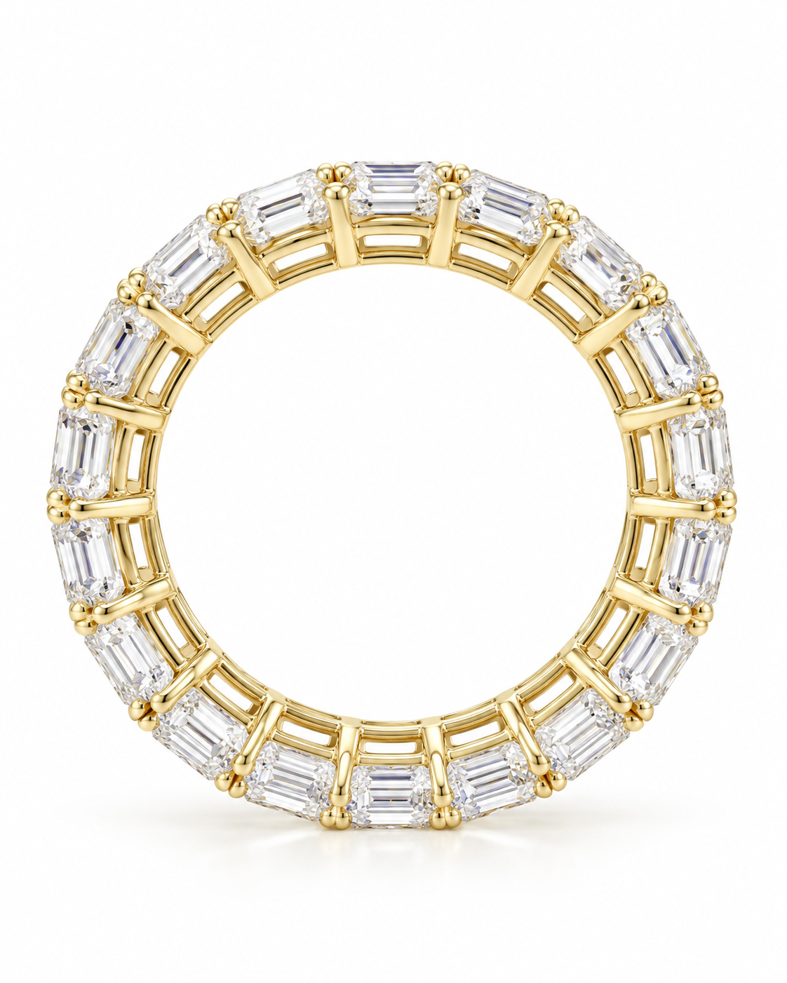 Lab Grown Band Diamond Ring - MLR00001