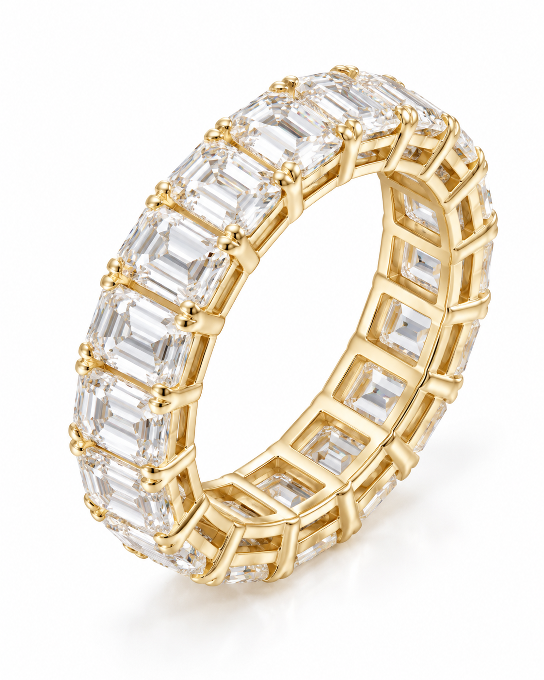 Lab Grown Band Diamond Ring - MLR00001