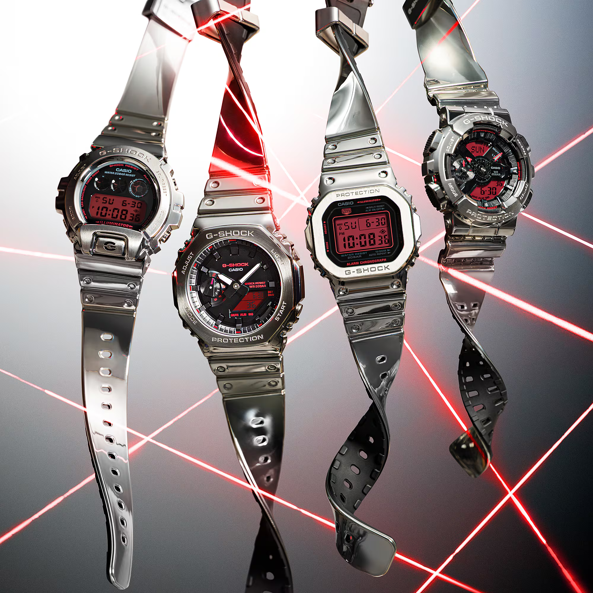 CASIO G-SHOCK DIGITAL 6900 SERIES GM-6900YRA-8