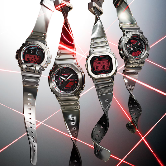 CASIO G-SHOCK FINE METALLIC SERIES ANALOG-DIGITAL 2100 Series GM-2100YRA-8A