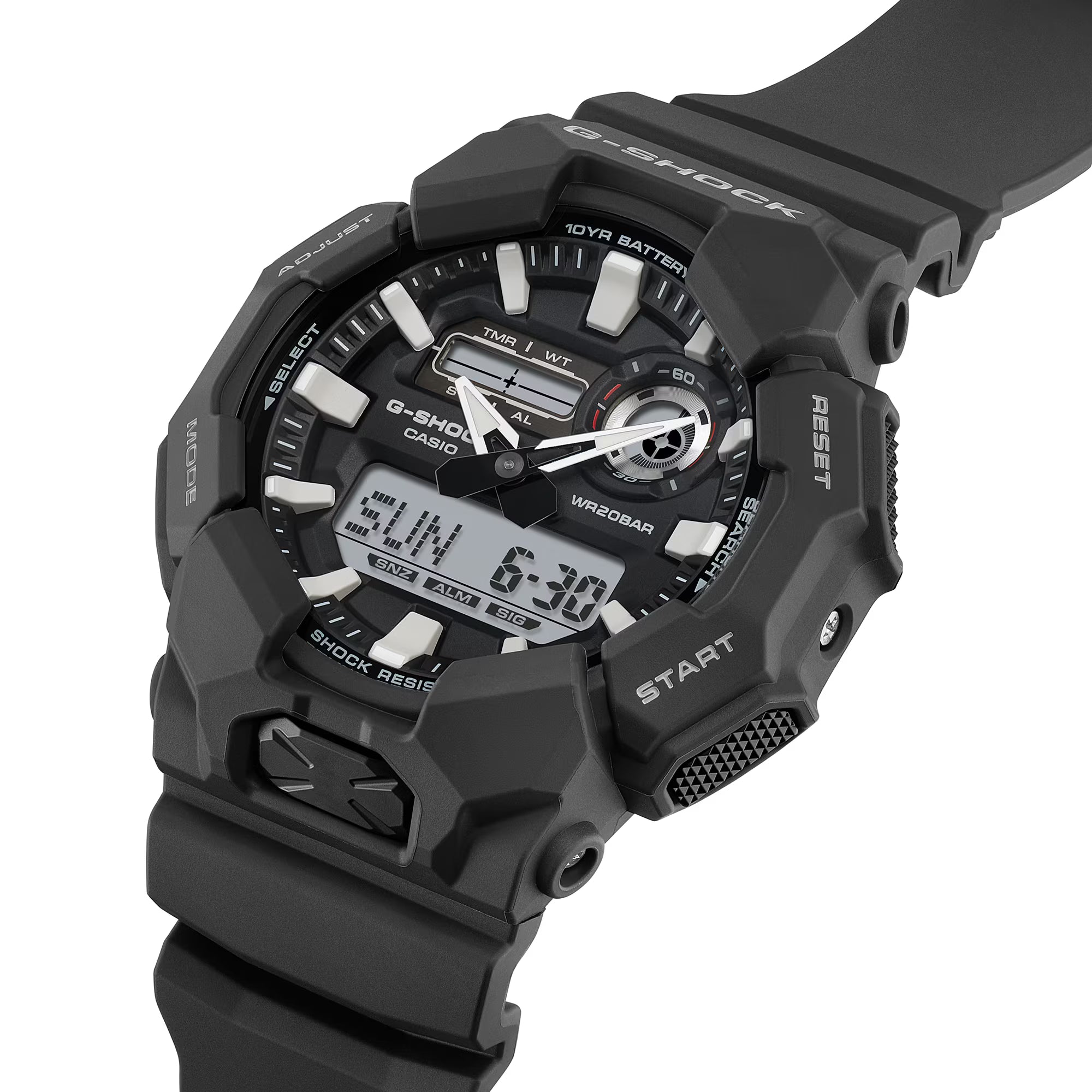 CASIO  G-SHOCK ANALOG-DIGITAL GA-010 SERIES GA-010-1A