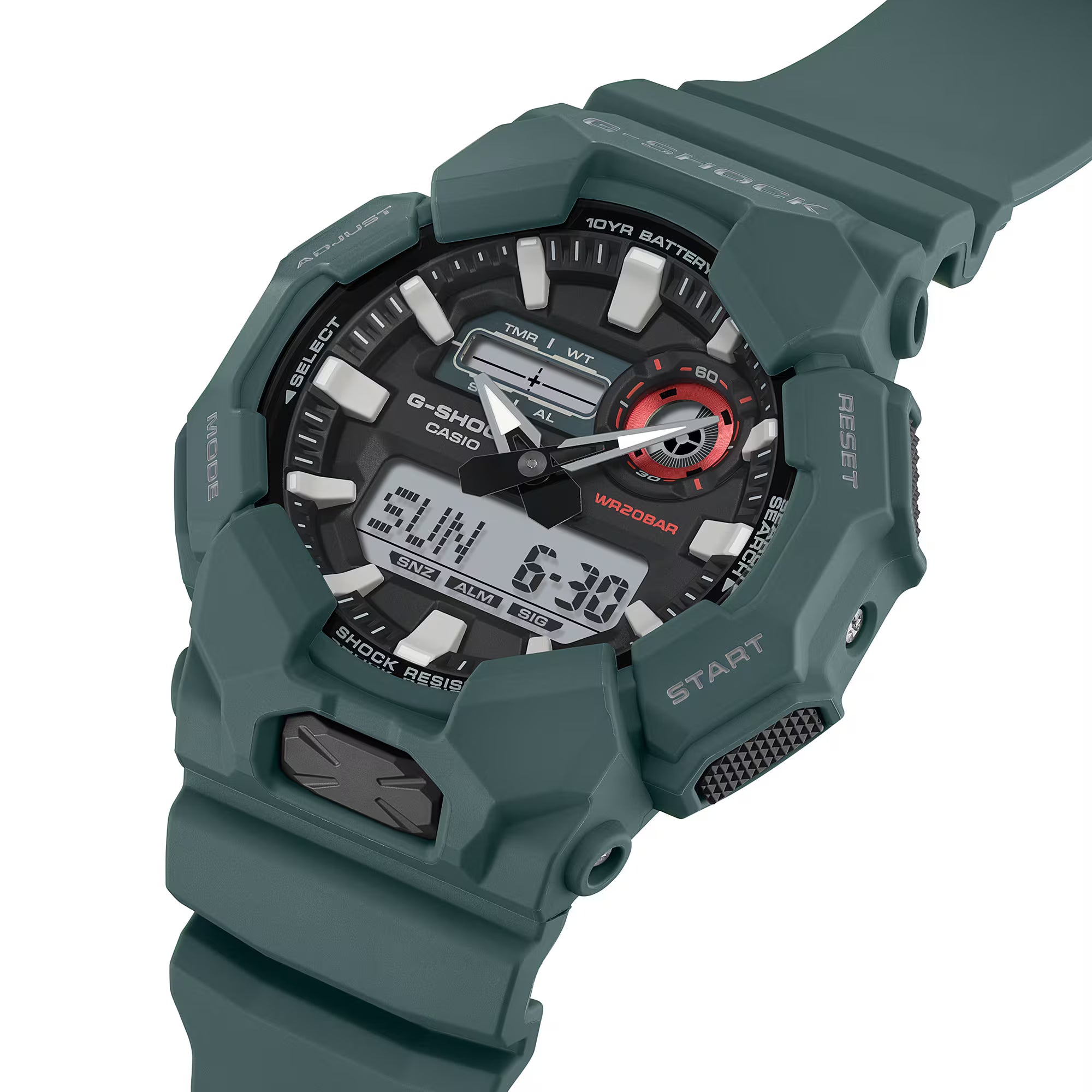CASIO G-SHOCK  ANALOG-DIGITAL GA-010 SERIES GA-010-2A