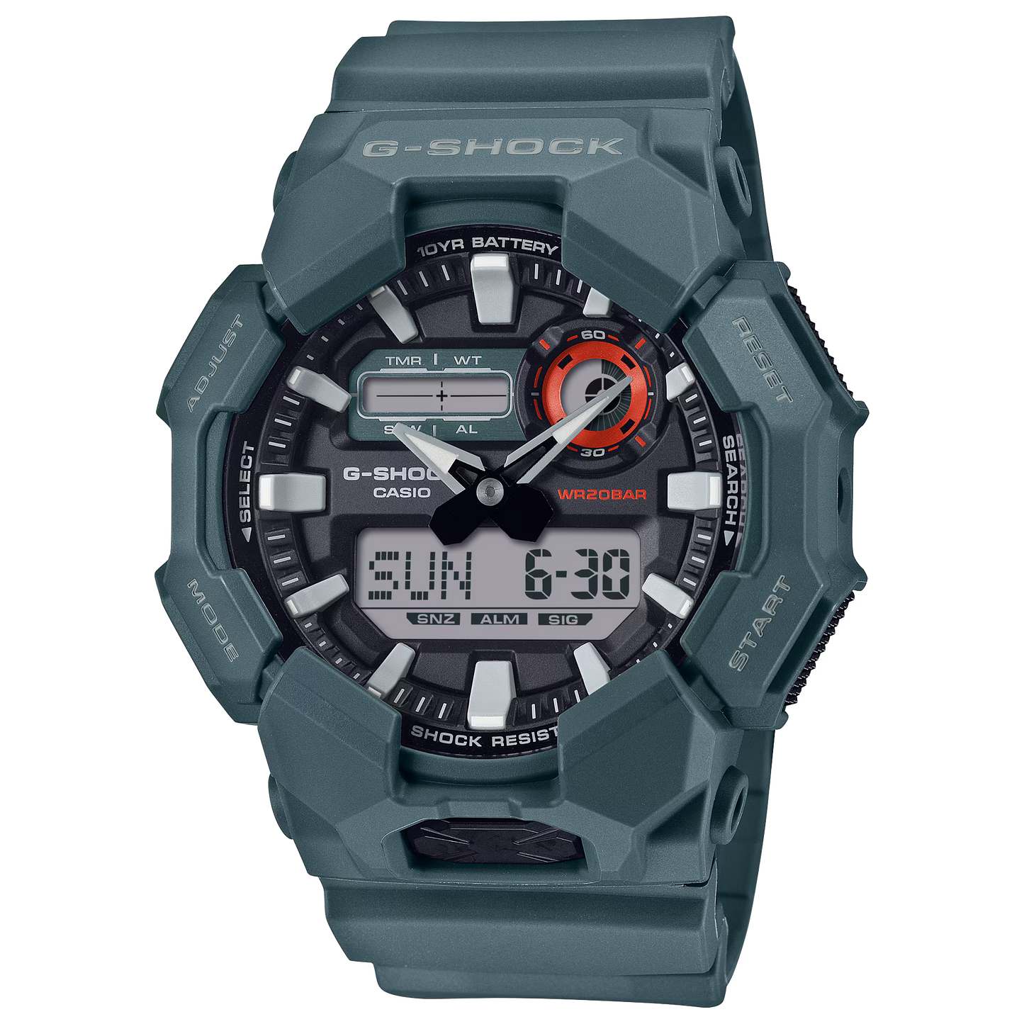 CASIO G-SHOCK  ANALOG-DIGITAL GA-010 SERIES GA-010-2A