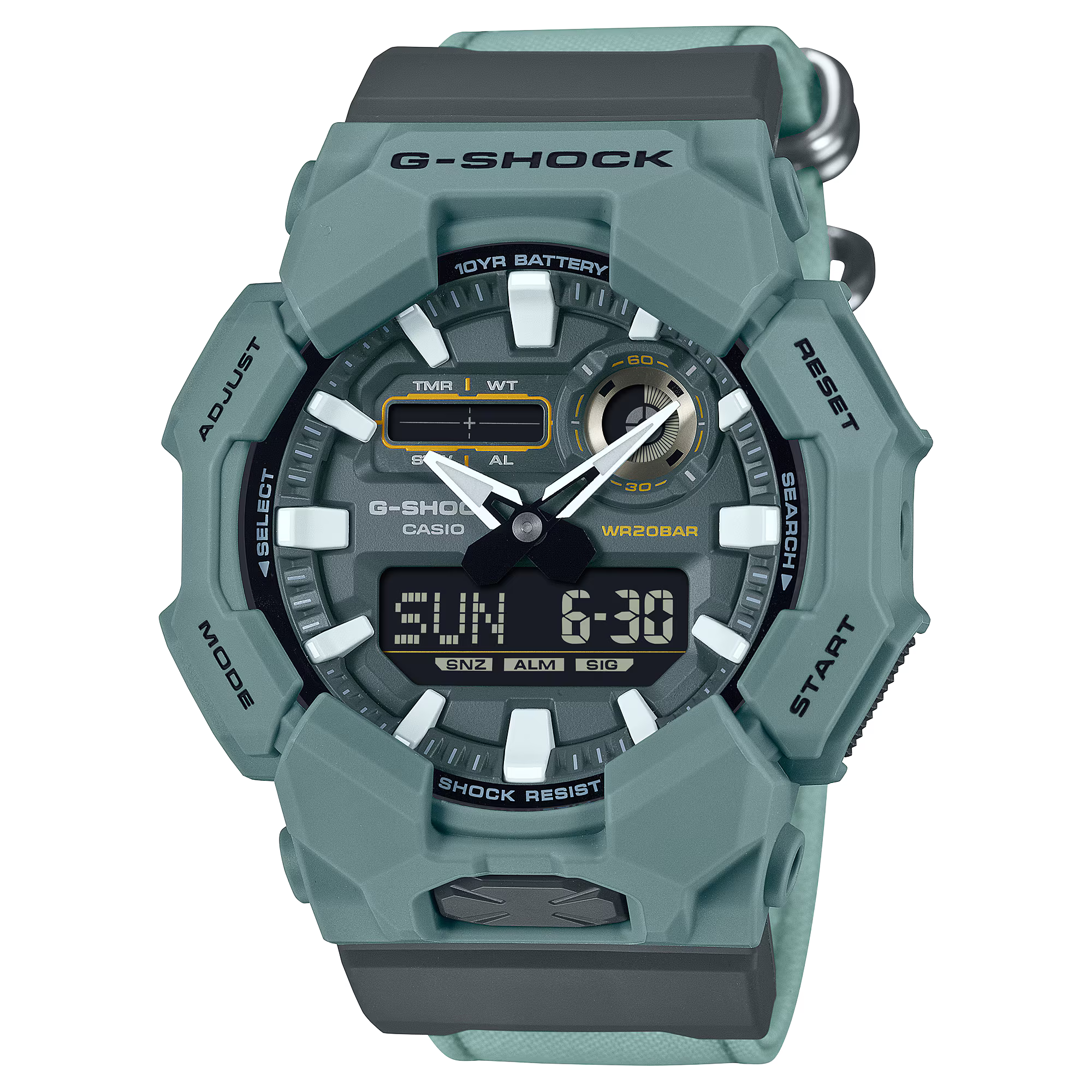 CASIO G-SHOCKANALOG-DIGITAL GA-010 SERIES GA-010CE-2A