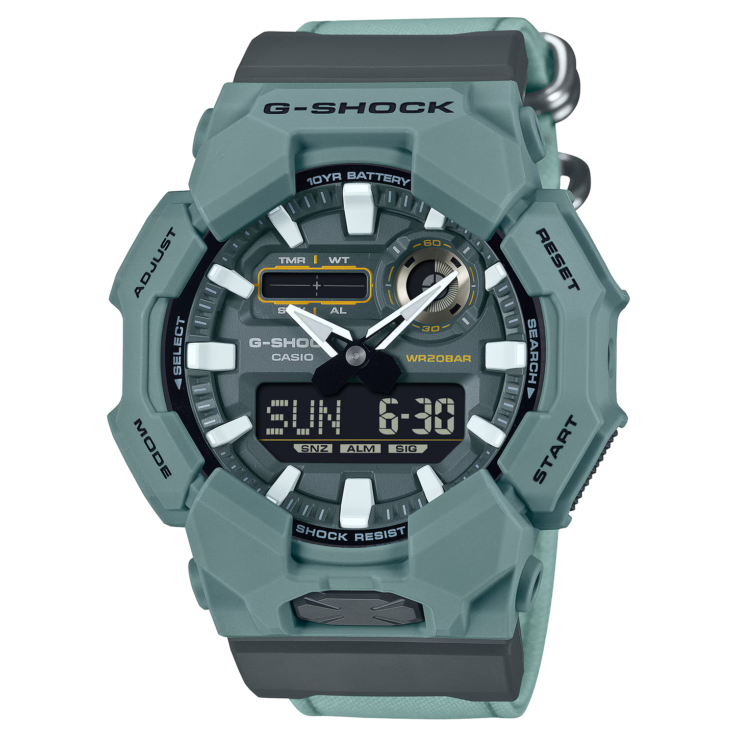 Casio G-SHOCK ANALOG-DIGITAL GA-010 SERIES Watch GA010CE-2A