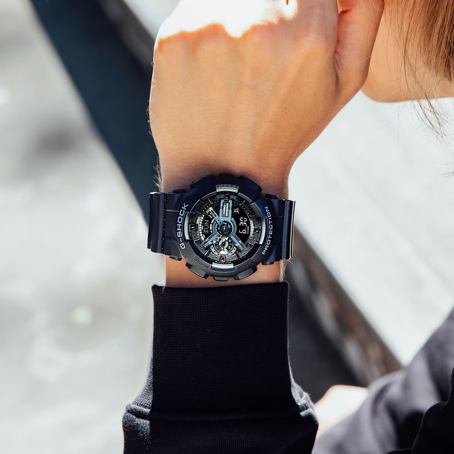 CASIO G-SHOCK ANALOG-DIGITAL GA-110 SERIES GA-110-1B