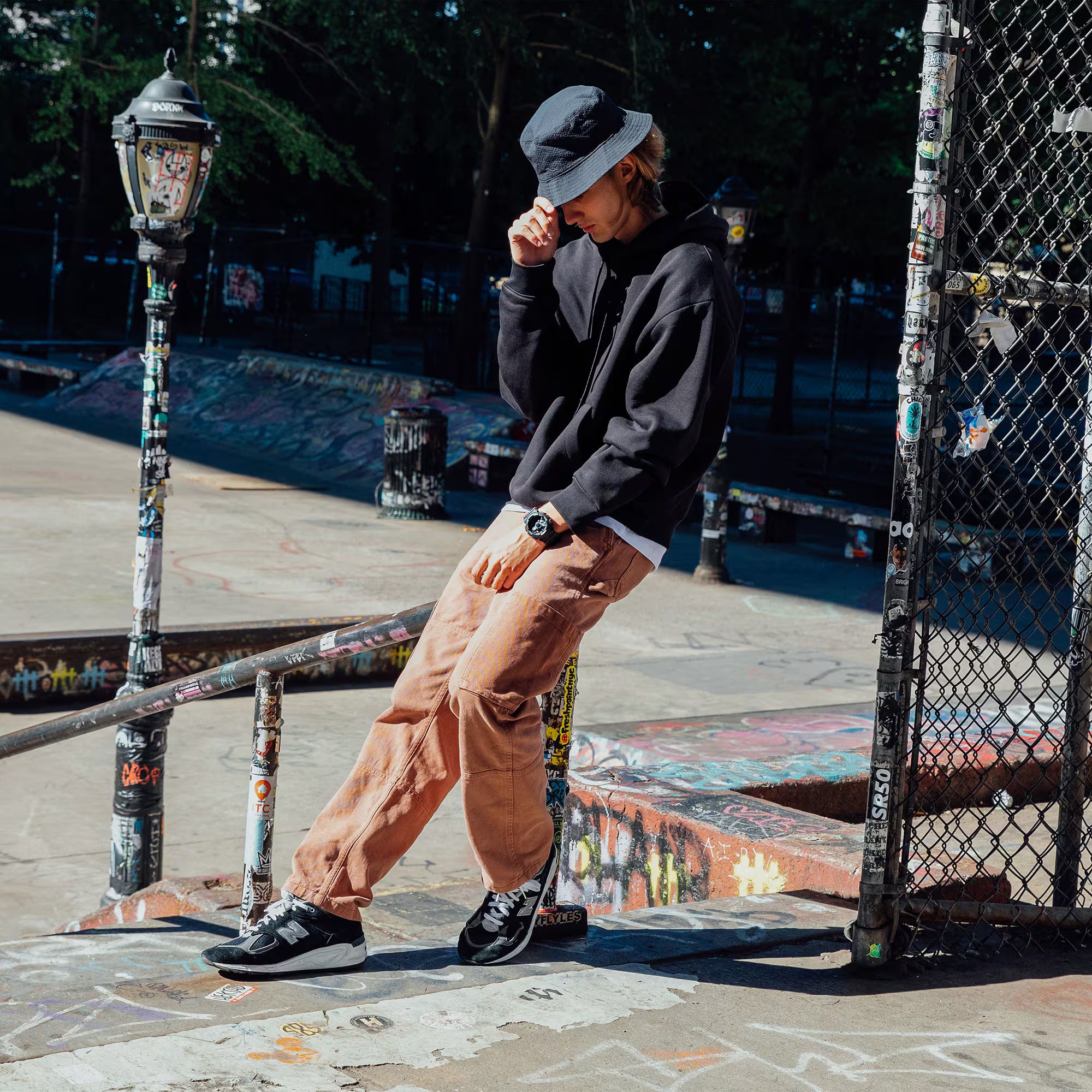 CASIO G-SHOCK ANALOG-DIGITAL GA-110 SERIES GA110-1B