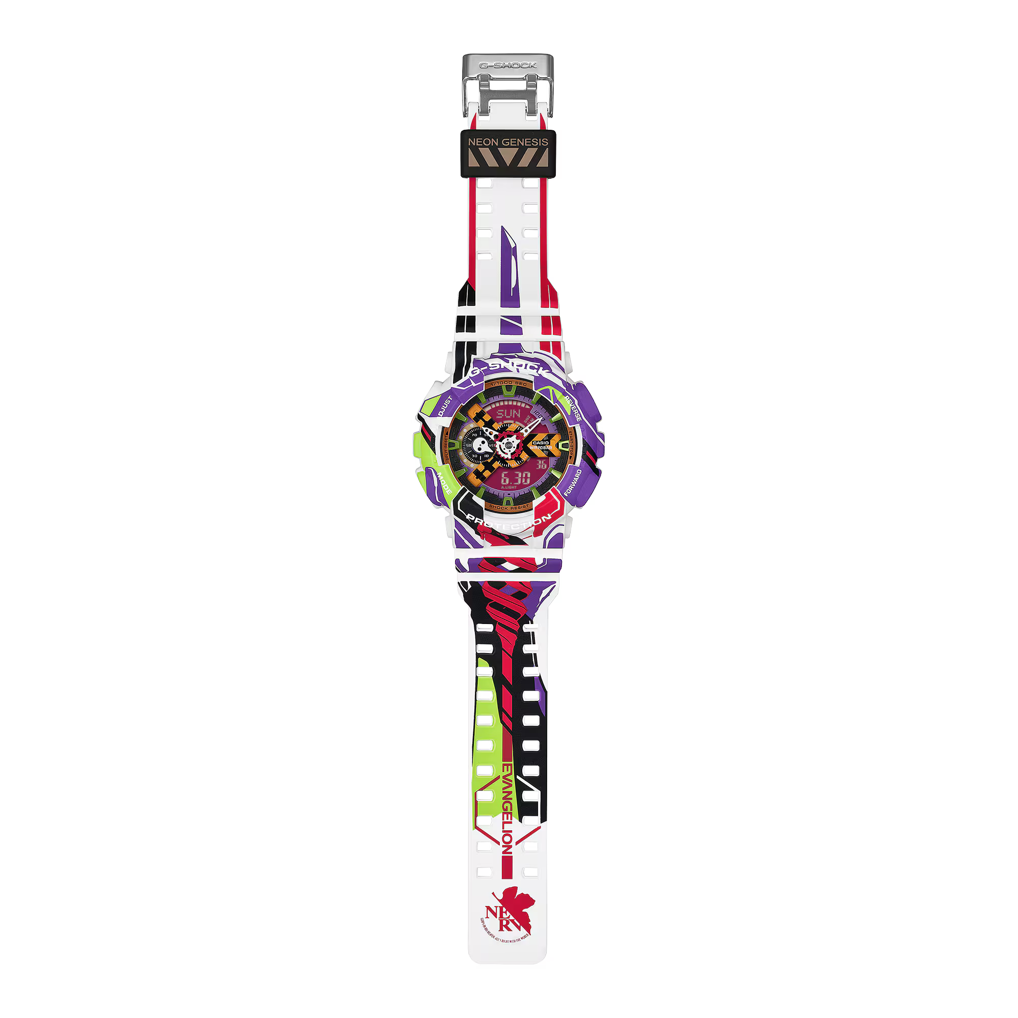 Casio G-Shock EVANGELION Collaboration Model ANALOG-DIGITAL 110 SERIES GA-110EVA30-7A