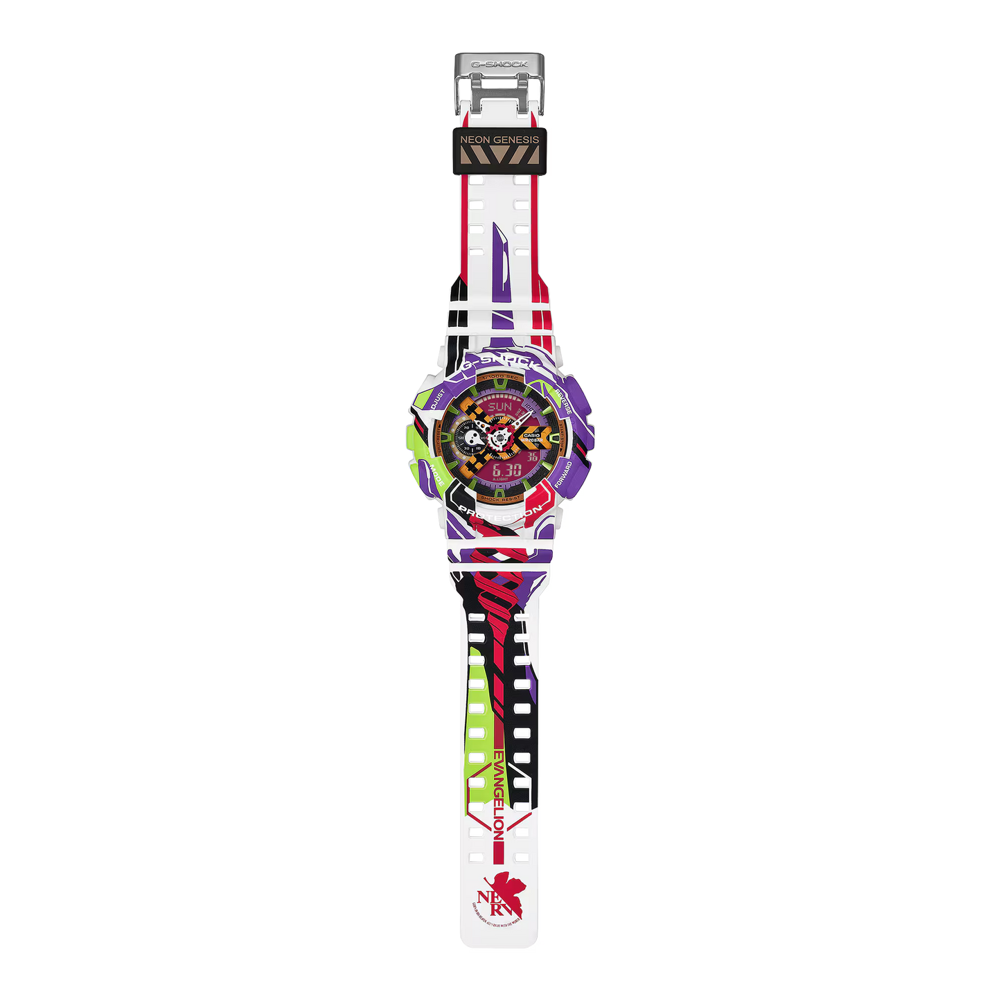 Casio G-Shock EVANGELION Collaboration Model ANALOG-DIGITAL 110 SERIES GA-110EVA30-7A