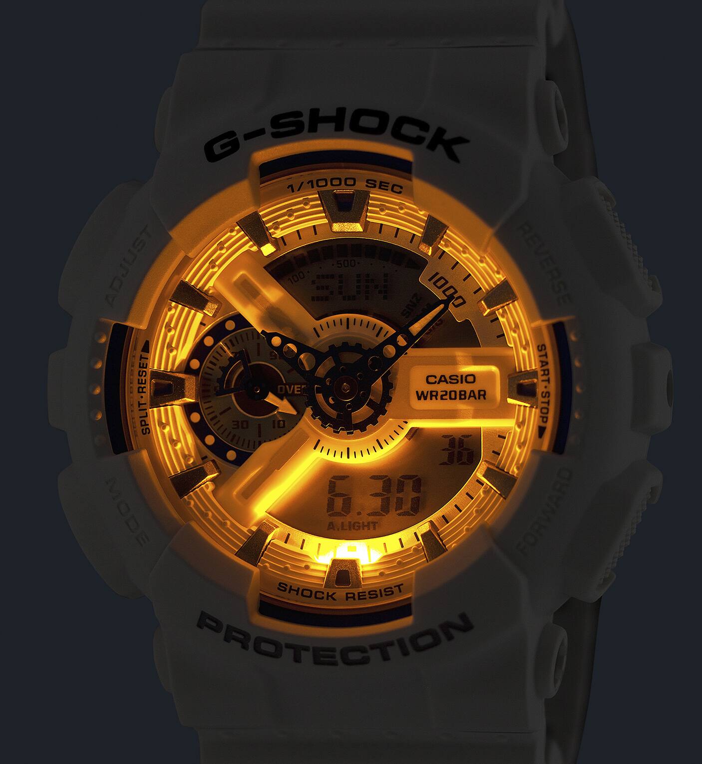 CASIO G-SHOCK ANALOG-DIGITAL 110 SERIES GA-110HDS-7A