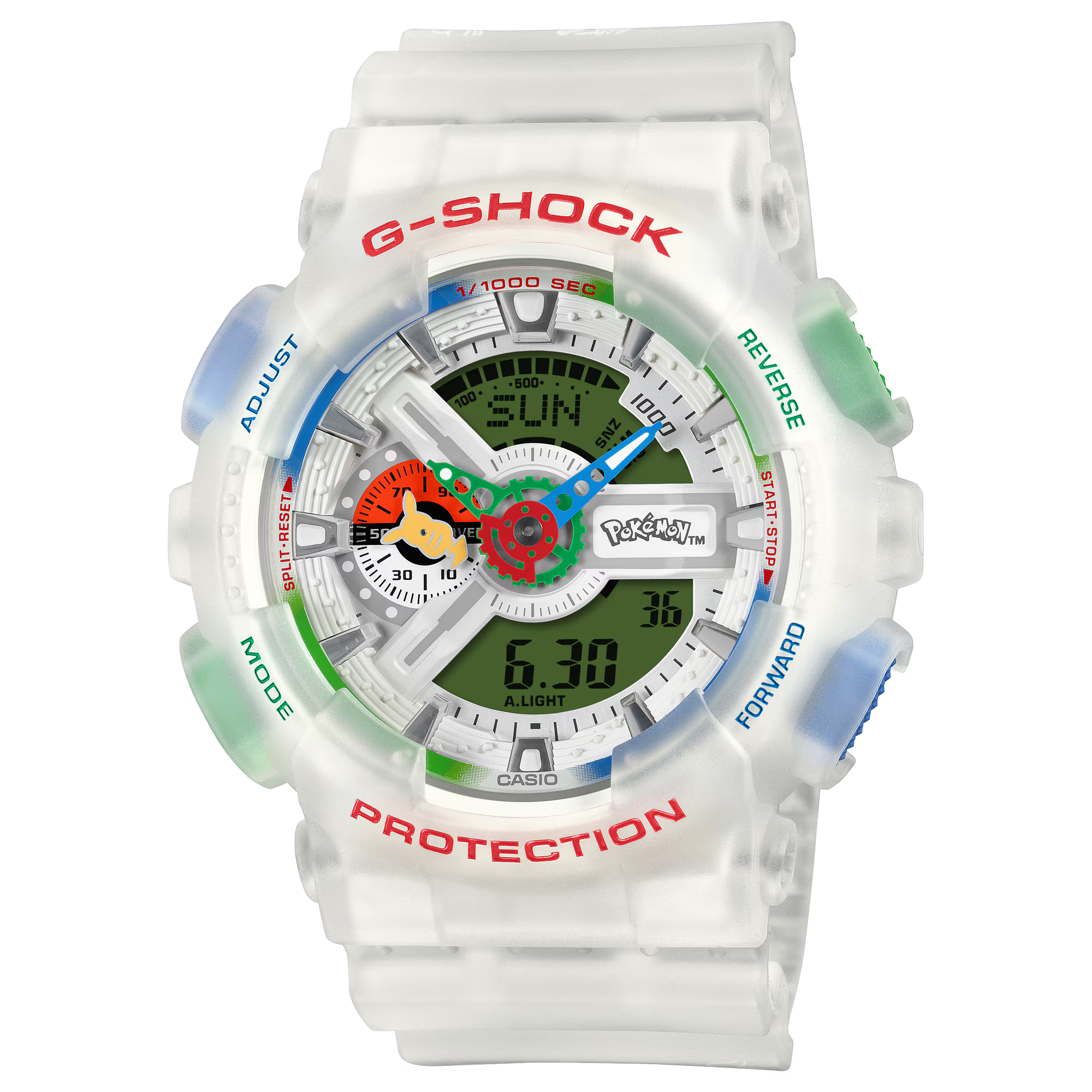 Casio G-shock  Pokémon collaboration model ANALOG-DIGITAL 110 SERIES GA-110PKM-7A