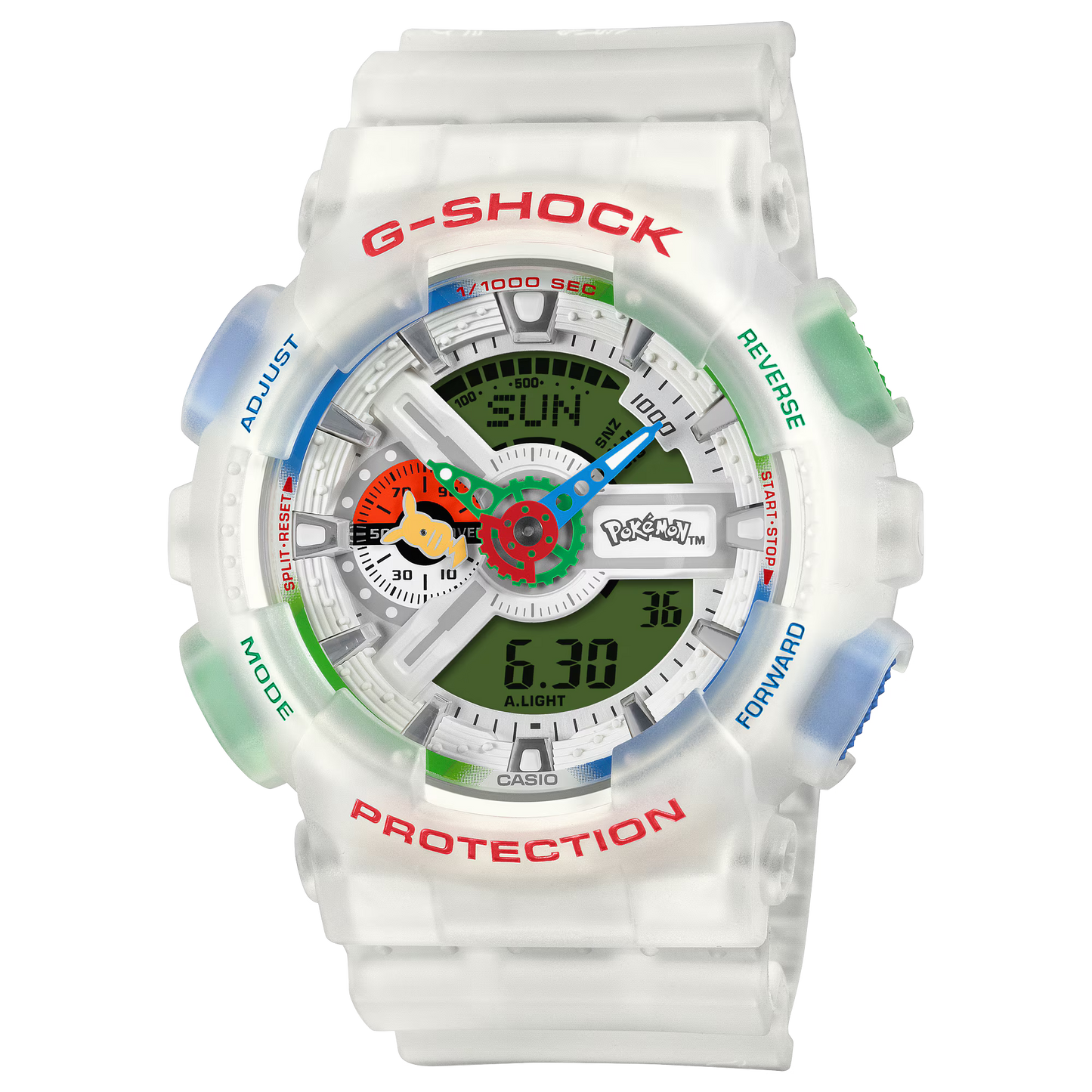 Casio G-shock  Pokémon collaboration model ANALOG-DIGITAL 110 SERIES GA-110PKM-7A
