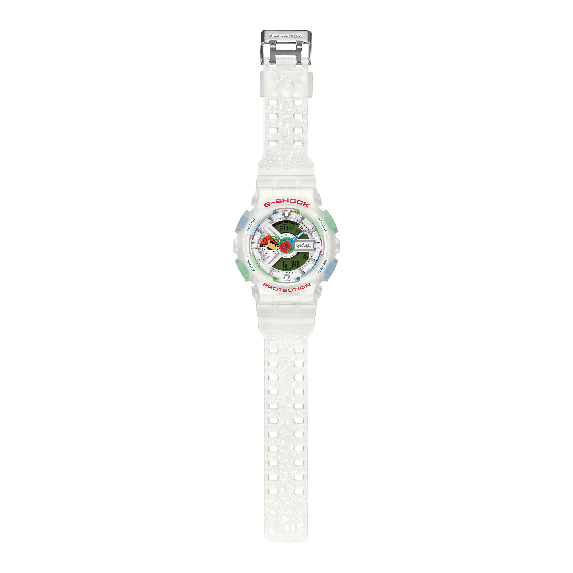 Casio G-shock  Pokémon collaboration model ANALOG-DIGITAL 110 SERIES GA-110PKM-7A