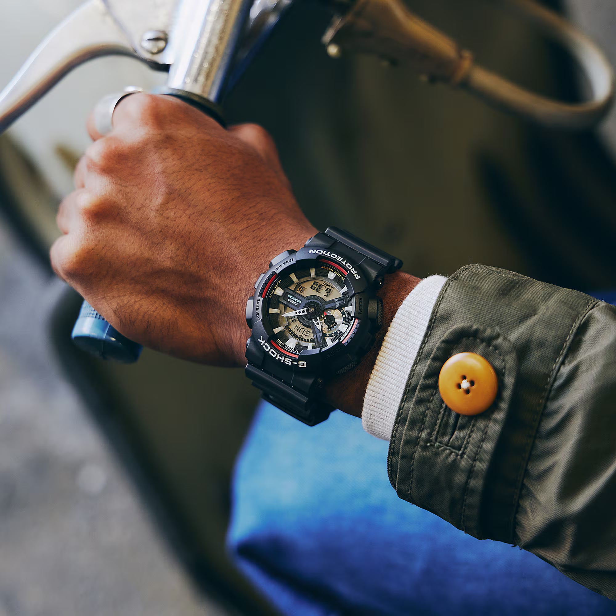 CASIO G-SHOCK ANALOG-DIGITAL 110 SERIES GA-110RL-1A