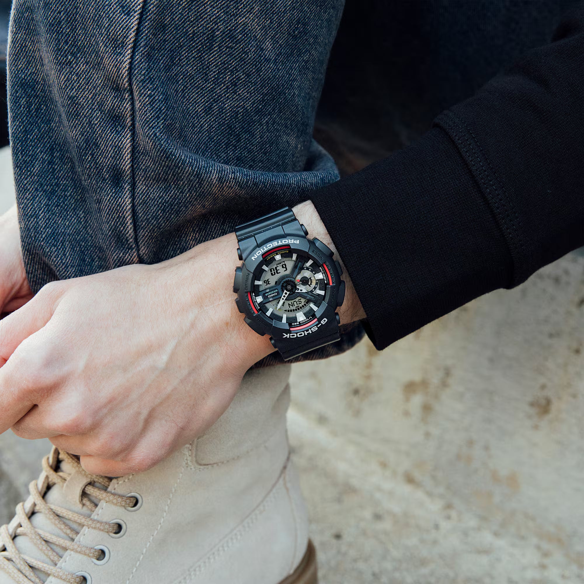 CASIO G-SHOCK ANALOG-DIGITAL 110 SERIES GA-110RL-1A