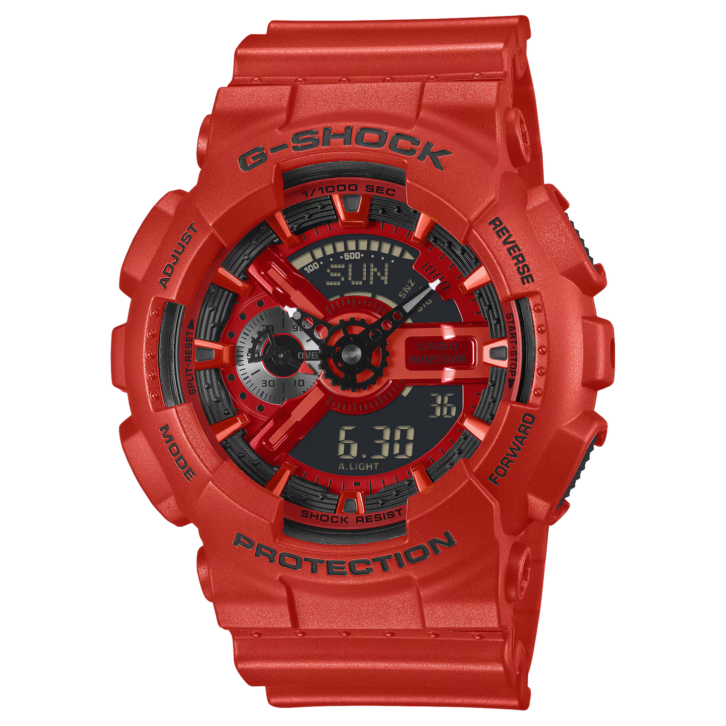 CASIO G-SHOCK ANALOG-DIGITAL 110 SERIES GA110RRB-4A