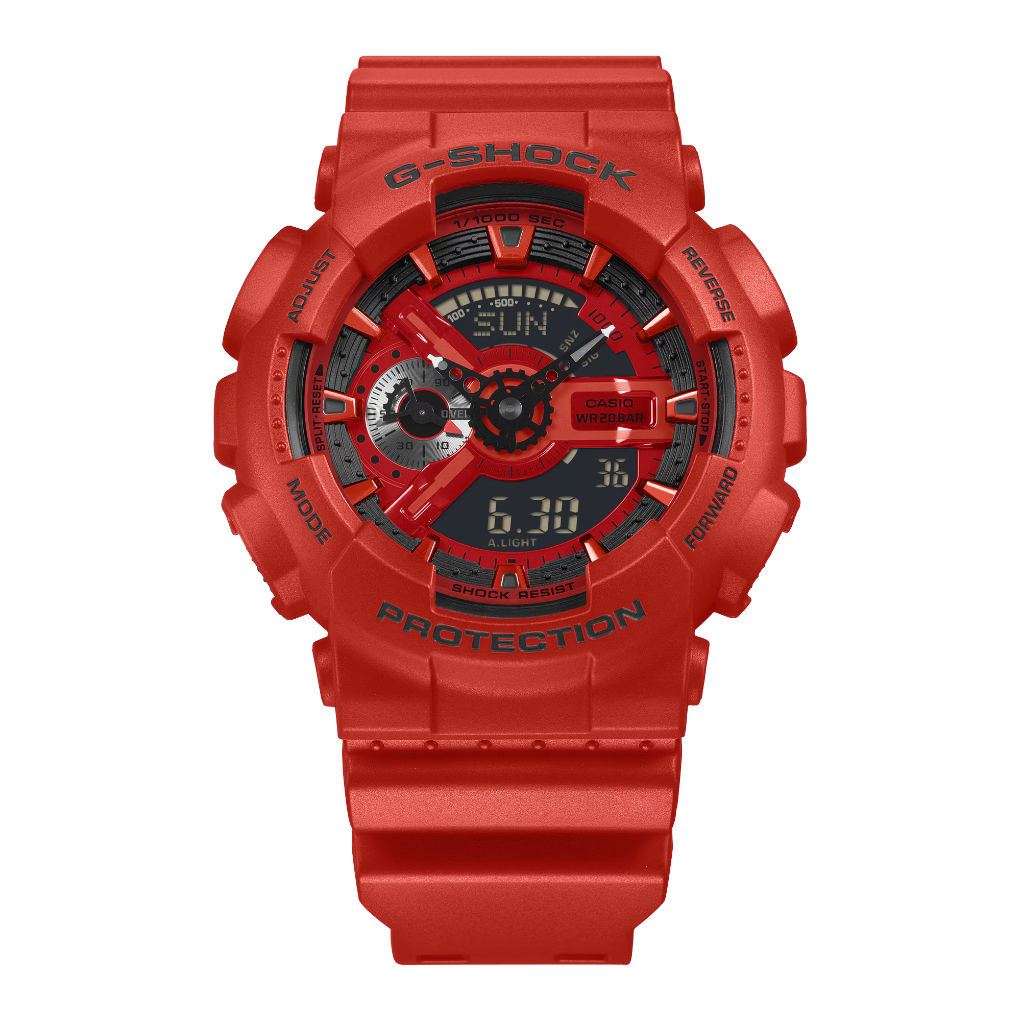 CASIO G-SHOCK ANALOG-DIGITAL 110 SERIES GA110RRB-4A