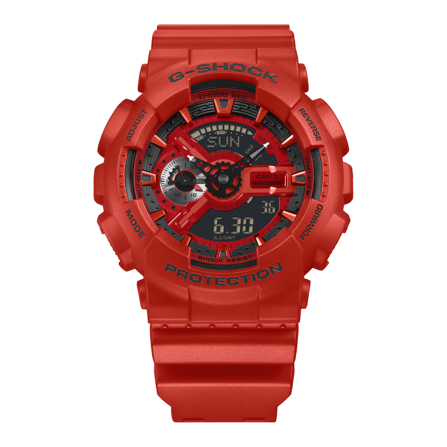CASIO G-SHOCK ANALOG-DIGITAL 110 SERIES GA110RRB-4A