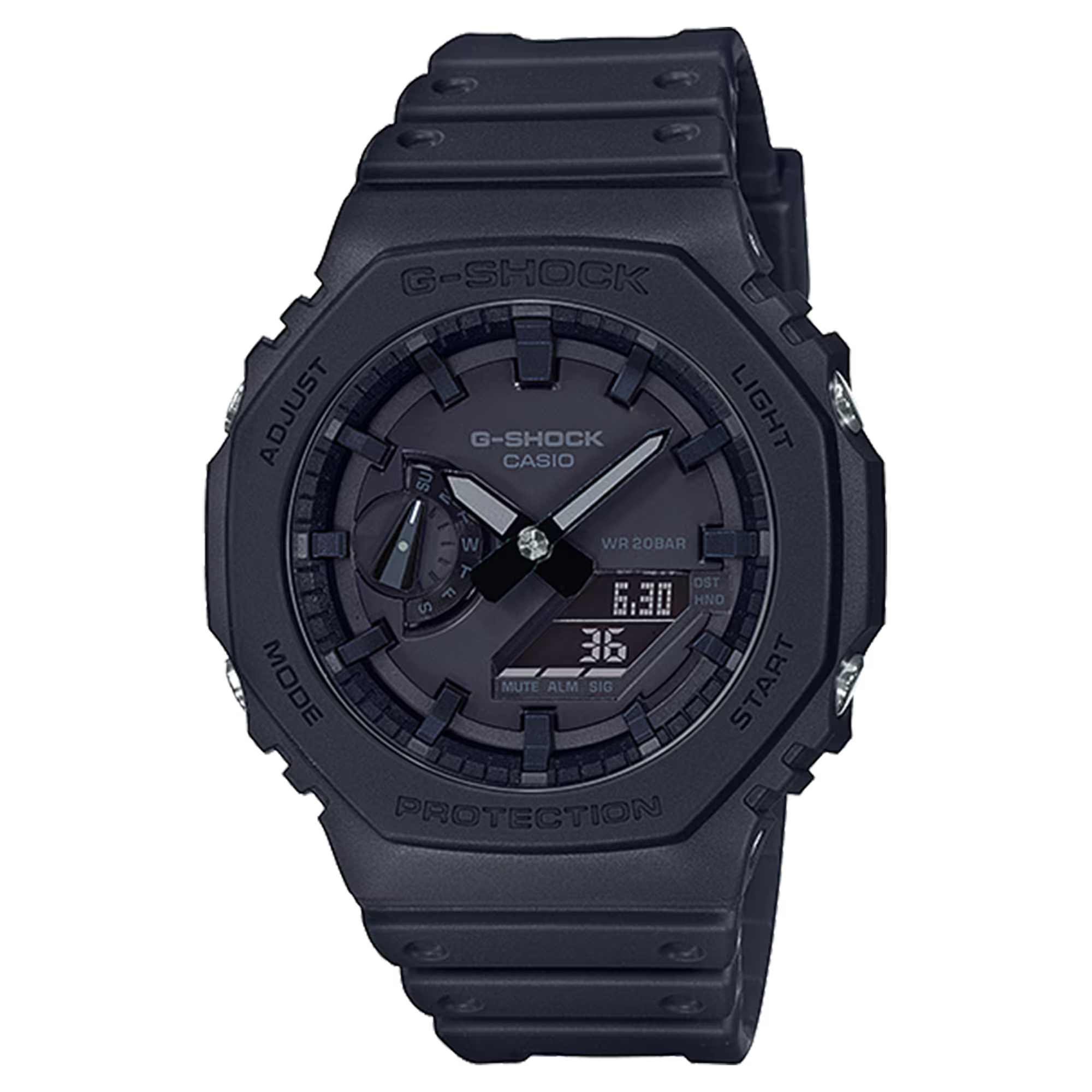 CASIO G-SHOCK ANALOG-DIGITAL 2100 Series GA-2100-1A1