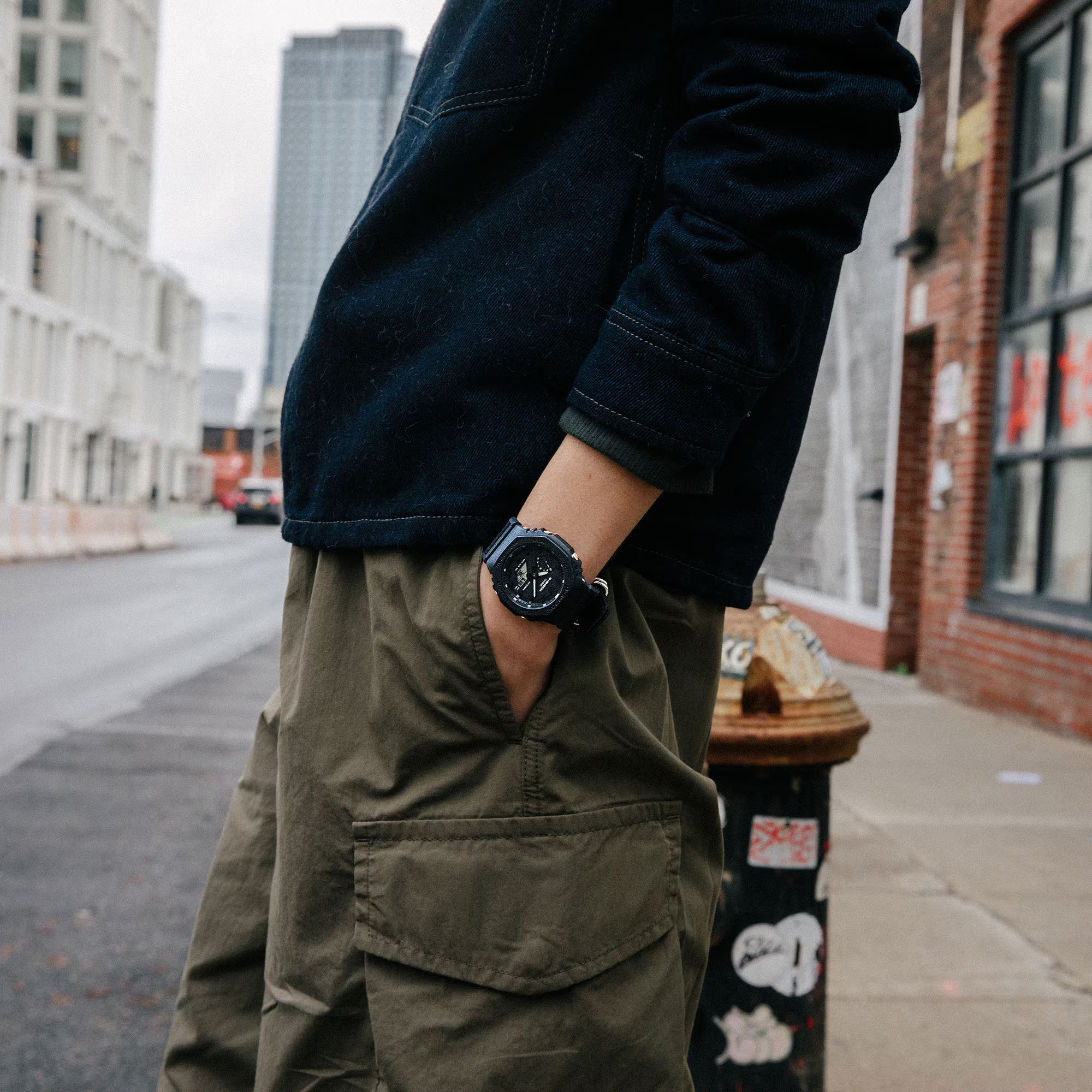 CASIO G-SHOCK ANALOG-DIGITAL 2100 Series GA-2100BCE-1A