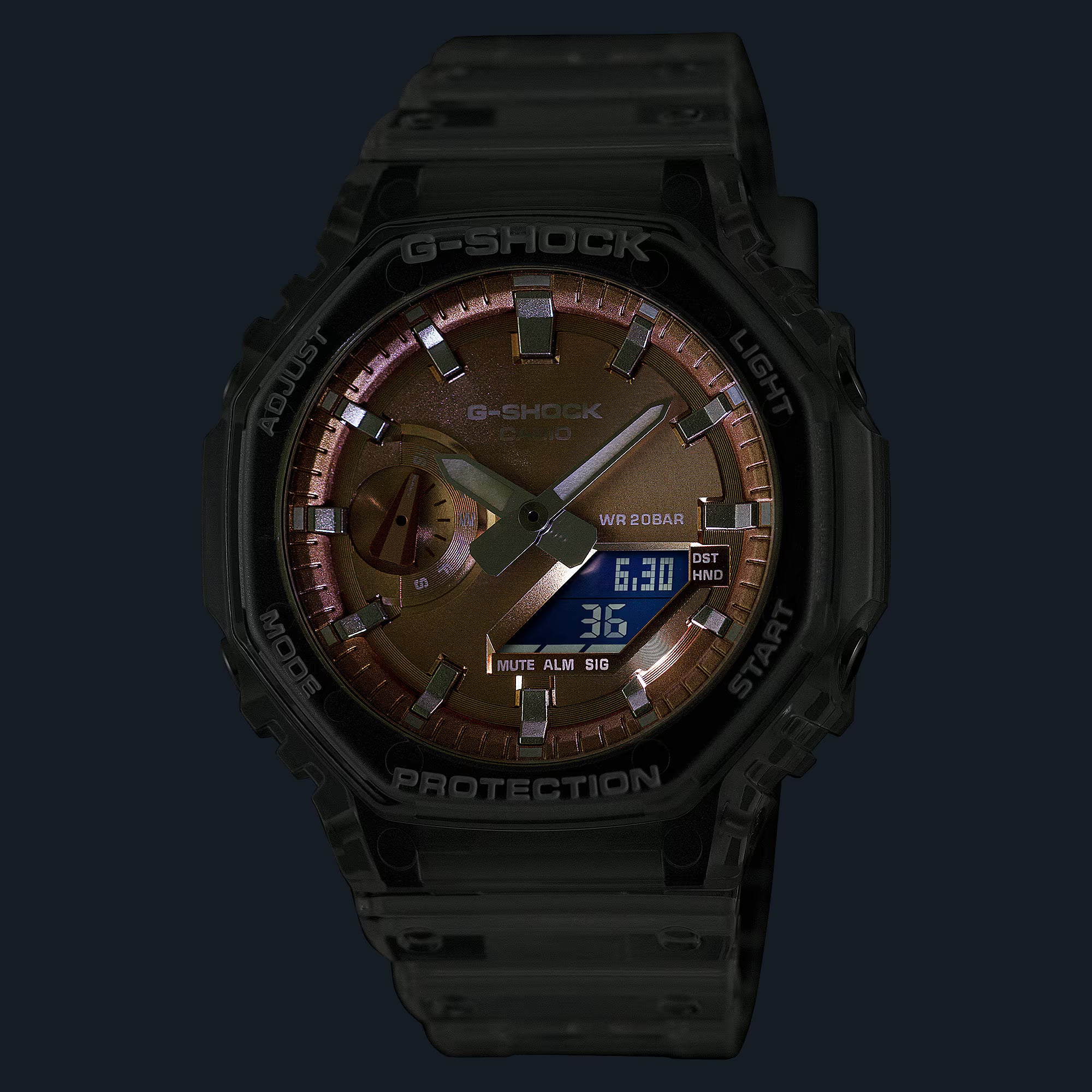 CASIO G-SHOCK ANALOG-DIGITAL 2100 Series GA-2100BM-7A5