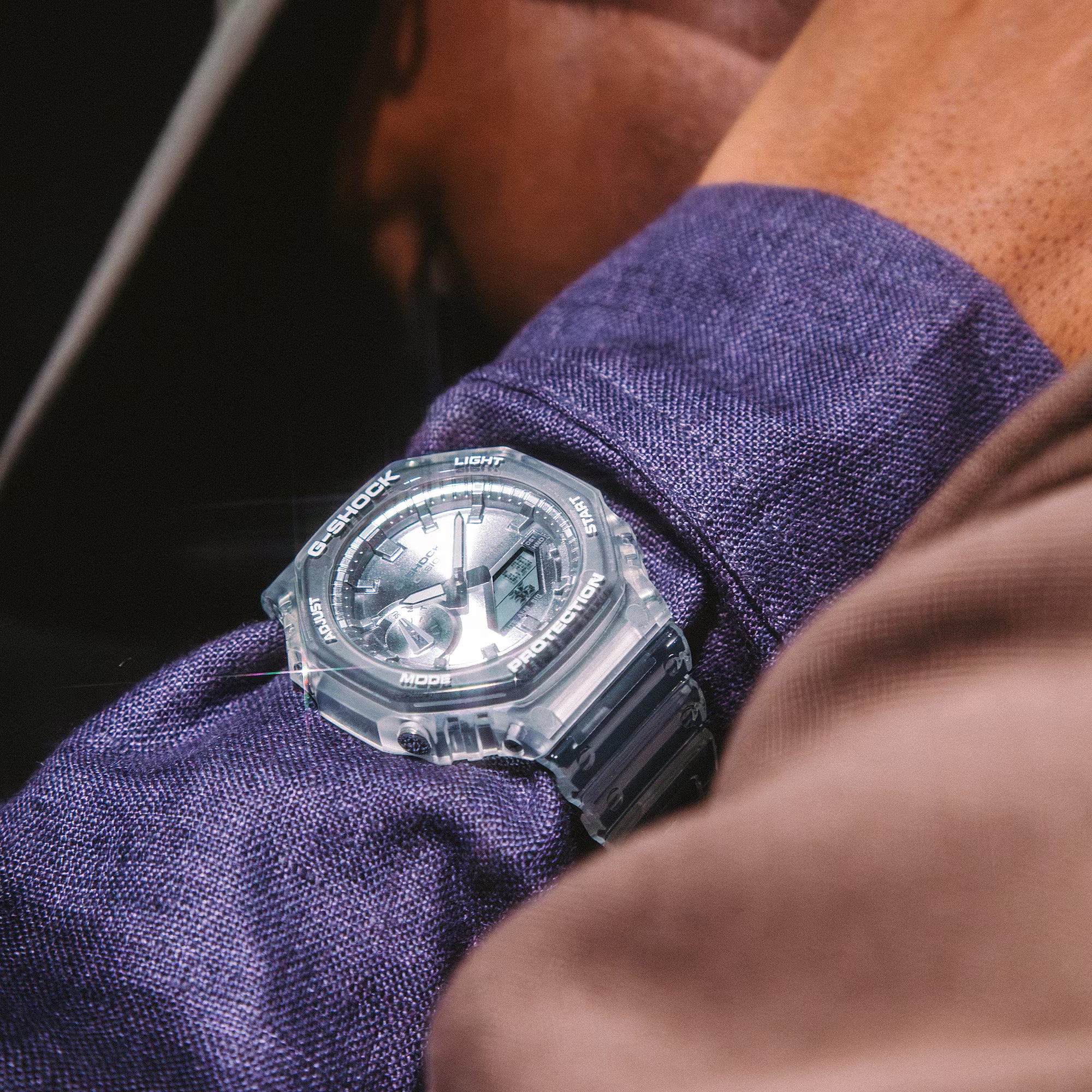 CASIO G SHOCK ANALOG-DIGITAL 2100 Series GA2100BM-7A8