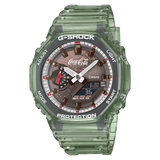 Casio G-Shock Coca-Cola® collaboration model ANALOG-DIGITAL 2100 Series GA-2100CC-3A