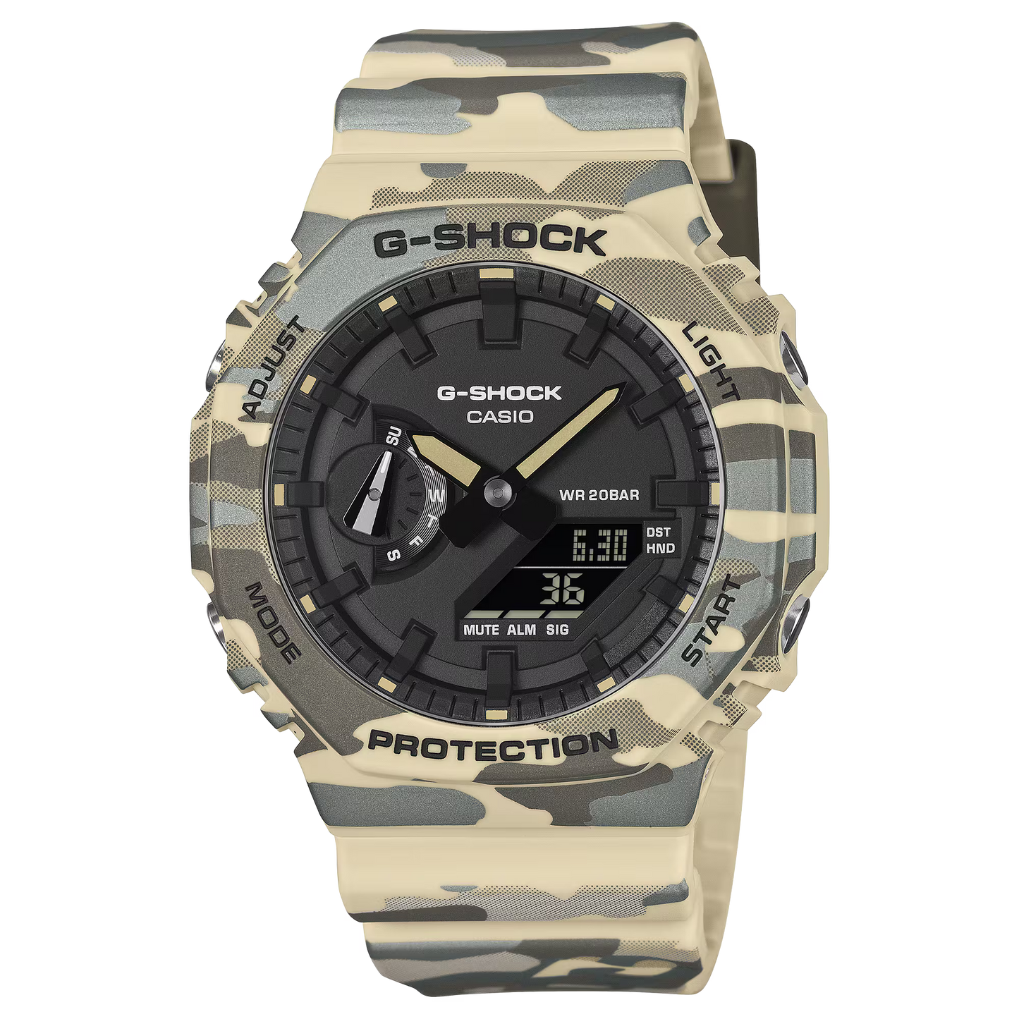 CASIO G-SHOCK ANALOG-DIGITAL 2100 Series GA-2100CM-5A