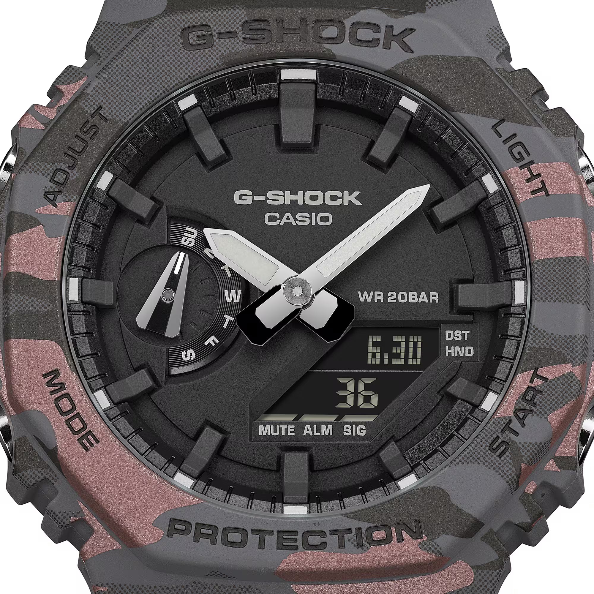 CASIO G-SHOCK ANALOG-DIGITAL 2100 Series GA-2100CM-8A