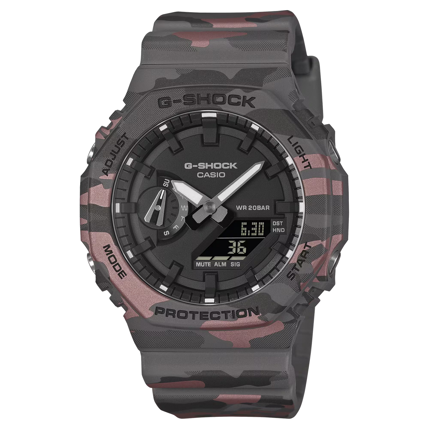 CASIO G-SHOCK ANALOG-DIGITAL 2100 Series GA-2100CM-8A
