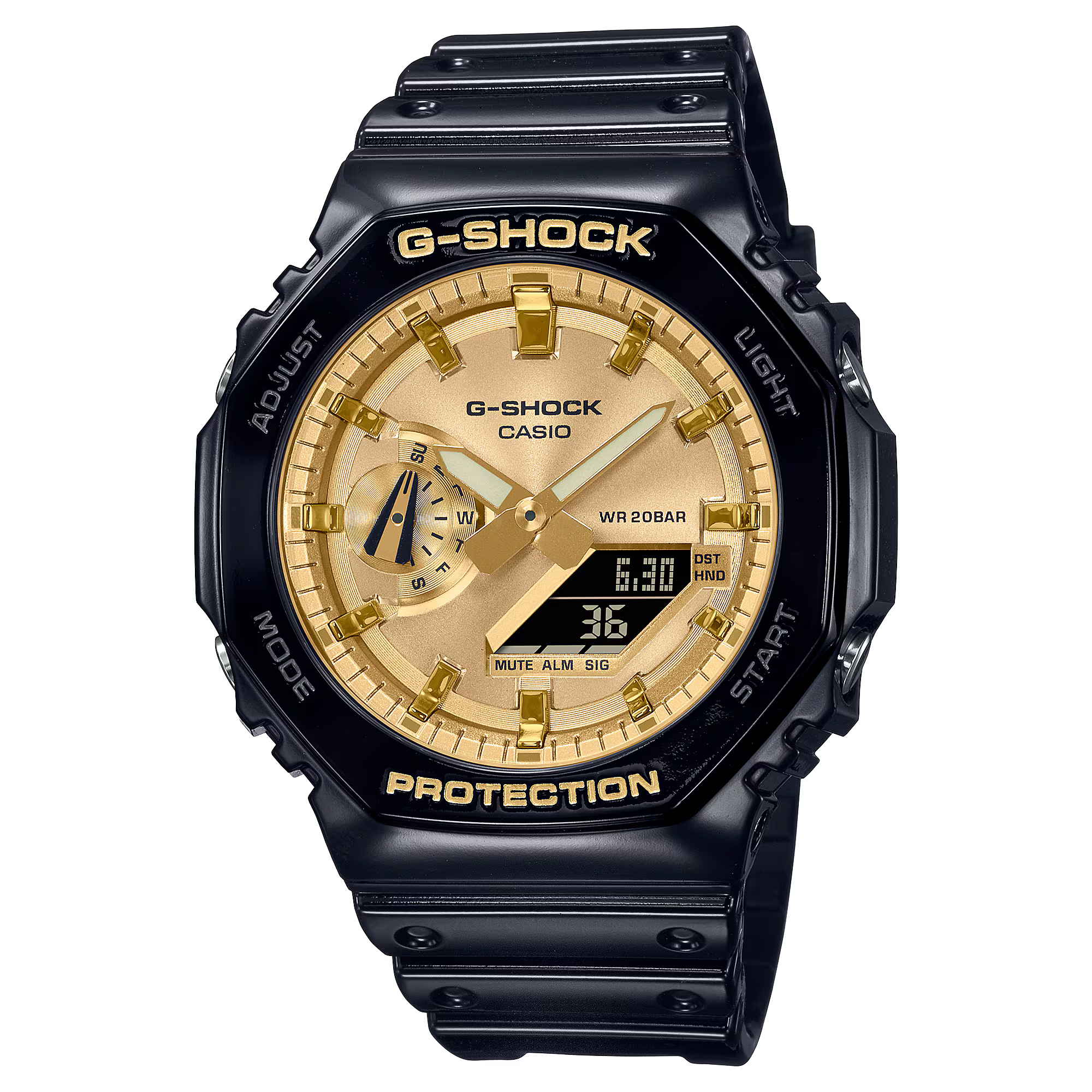 CASIO G-SHOCK ANALOG-DIGITAL 2100 Series GA-2100GB-1A