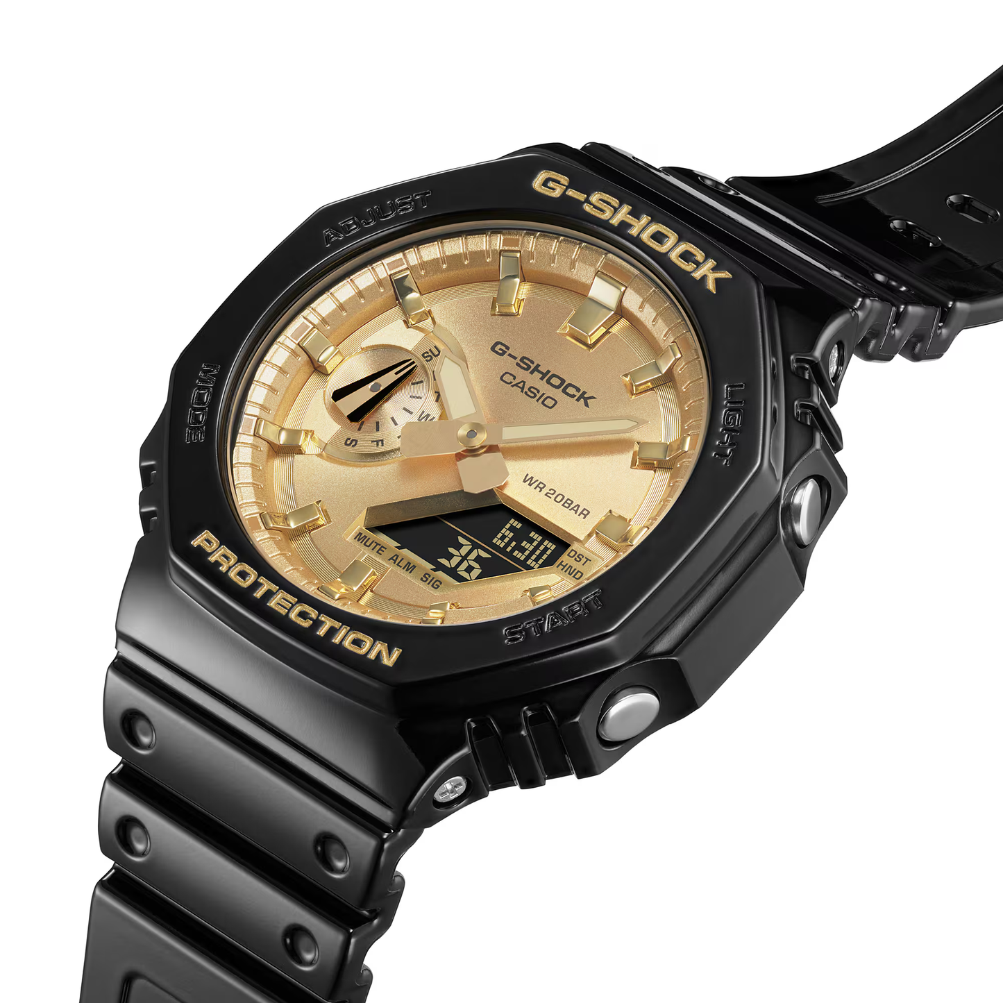 CASIO G-SHOCK ANALOG-DIGITAL 2100 Series GA-2100GB-1A