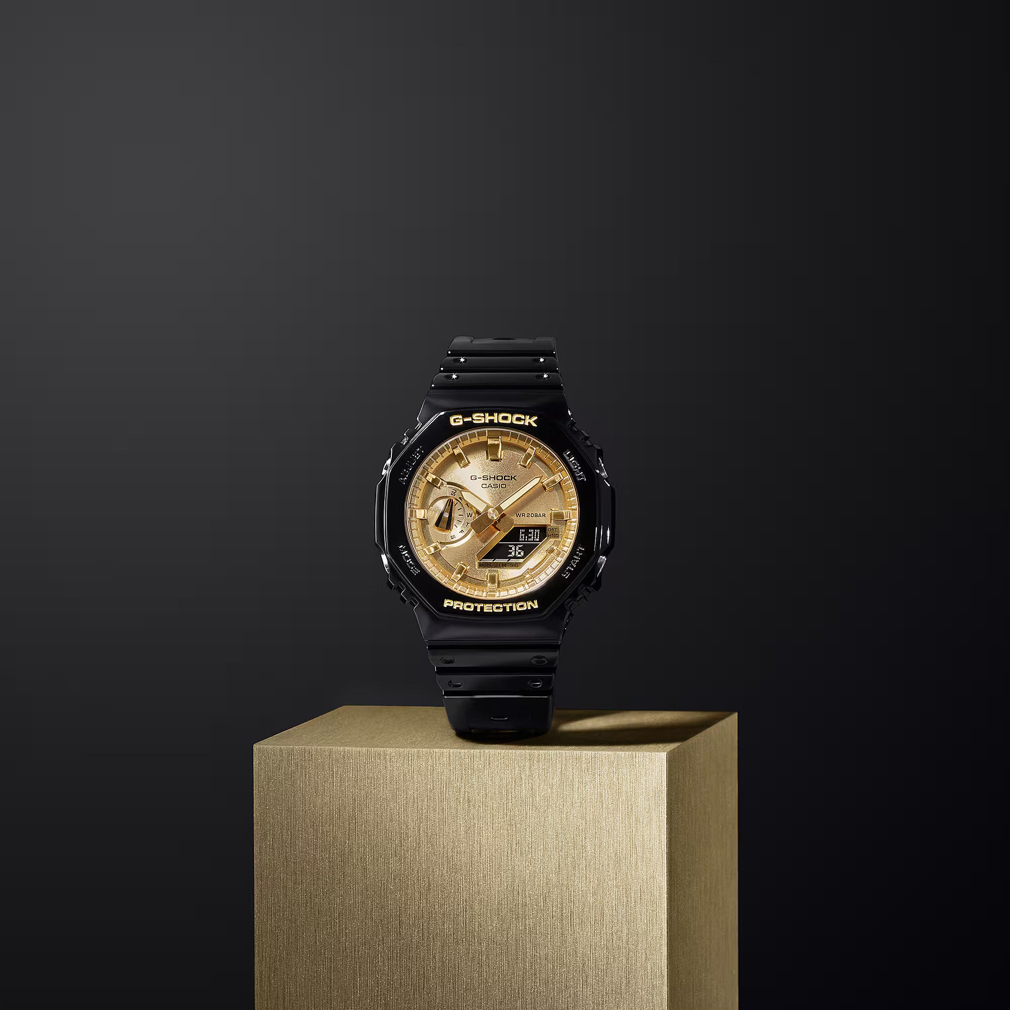 CASIO G-SHOCK ANALOG-DIGITAL 2100 Series GA-2100GB-1A
