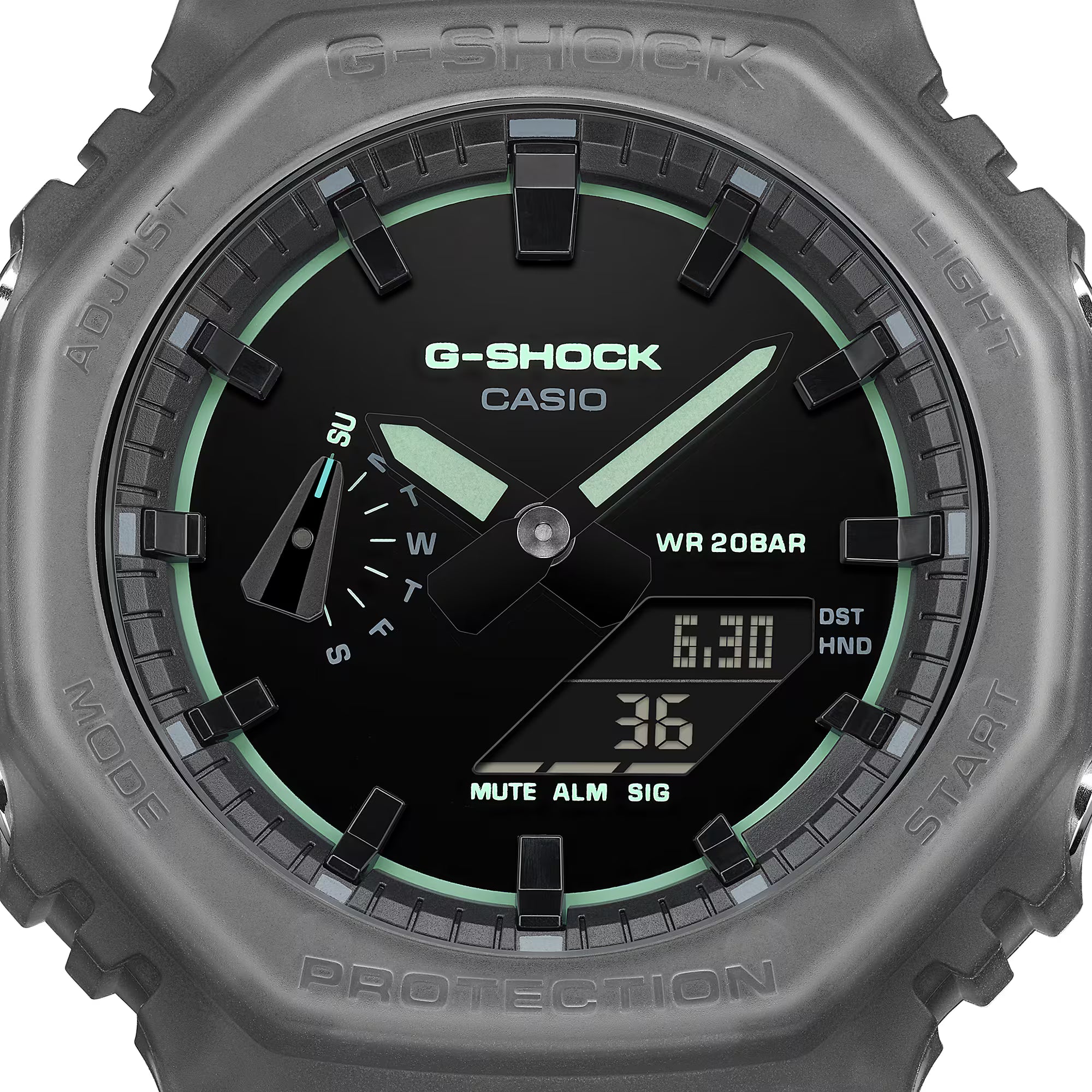 CASIO G-SHOCK ANALOG-DIGITAL 2100 Series GA-2100K-1A