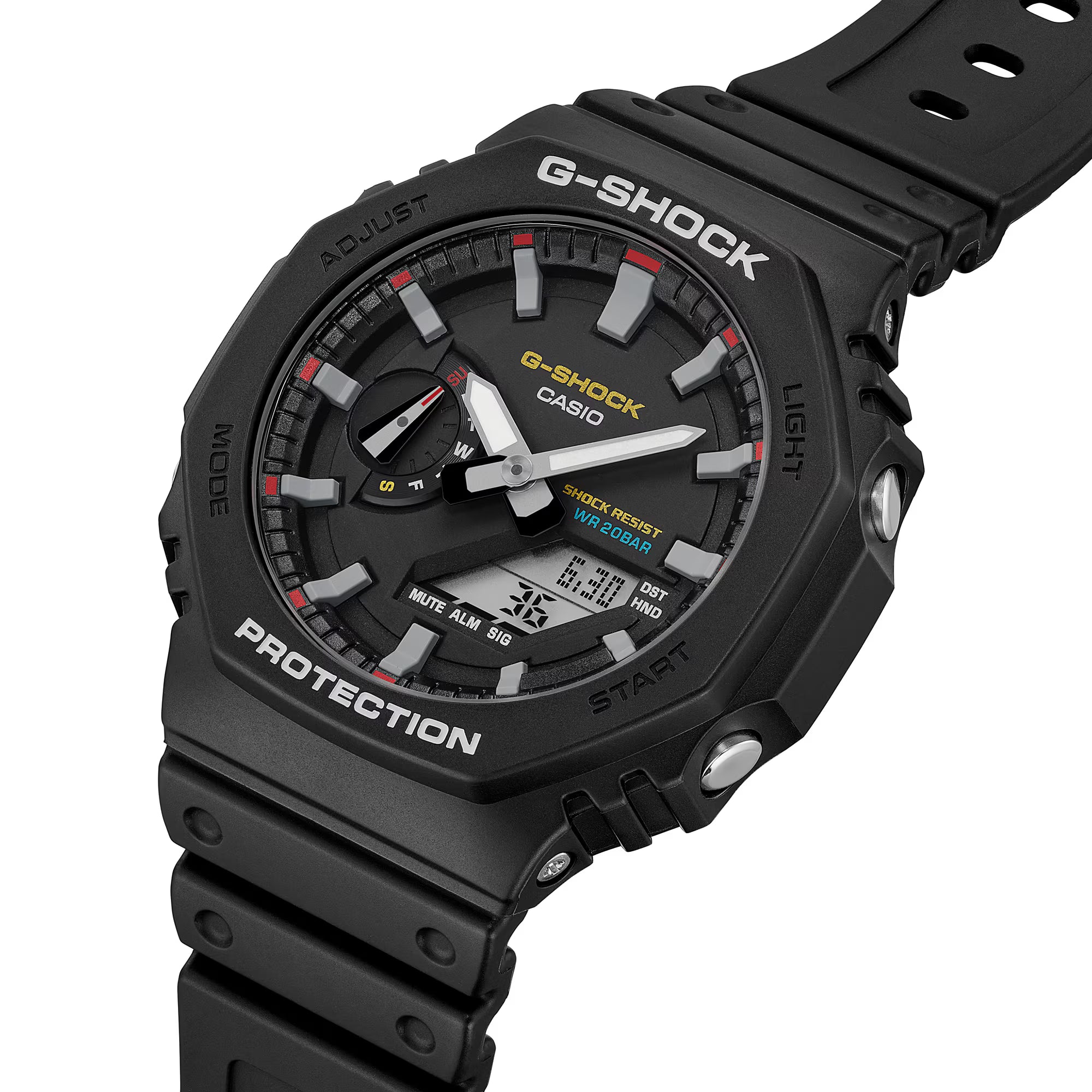 CASIO G-SHOCK ANALOG-DIGITAL 2100 Series GA-2100RL-1A