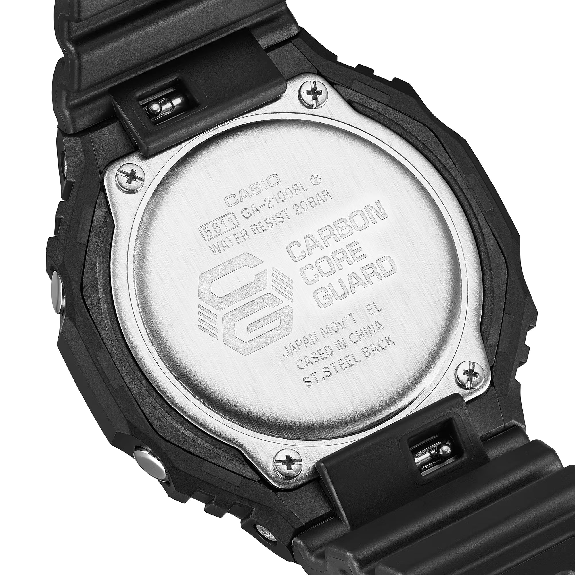 CASIO G-SHOCK ANALOG-DIGITAL 2100 Series GA-2100RL-1A
