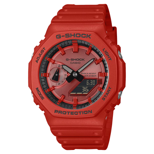 CASIO G-SHOCK ANALOG-DIGITAL 2100 Series GA-2100RRB-4A