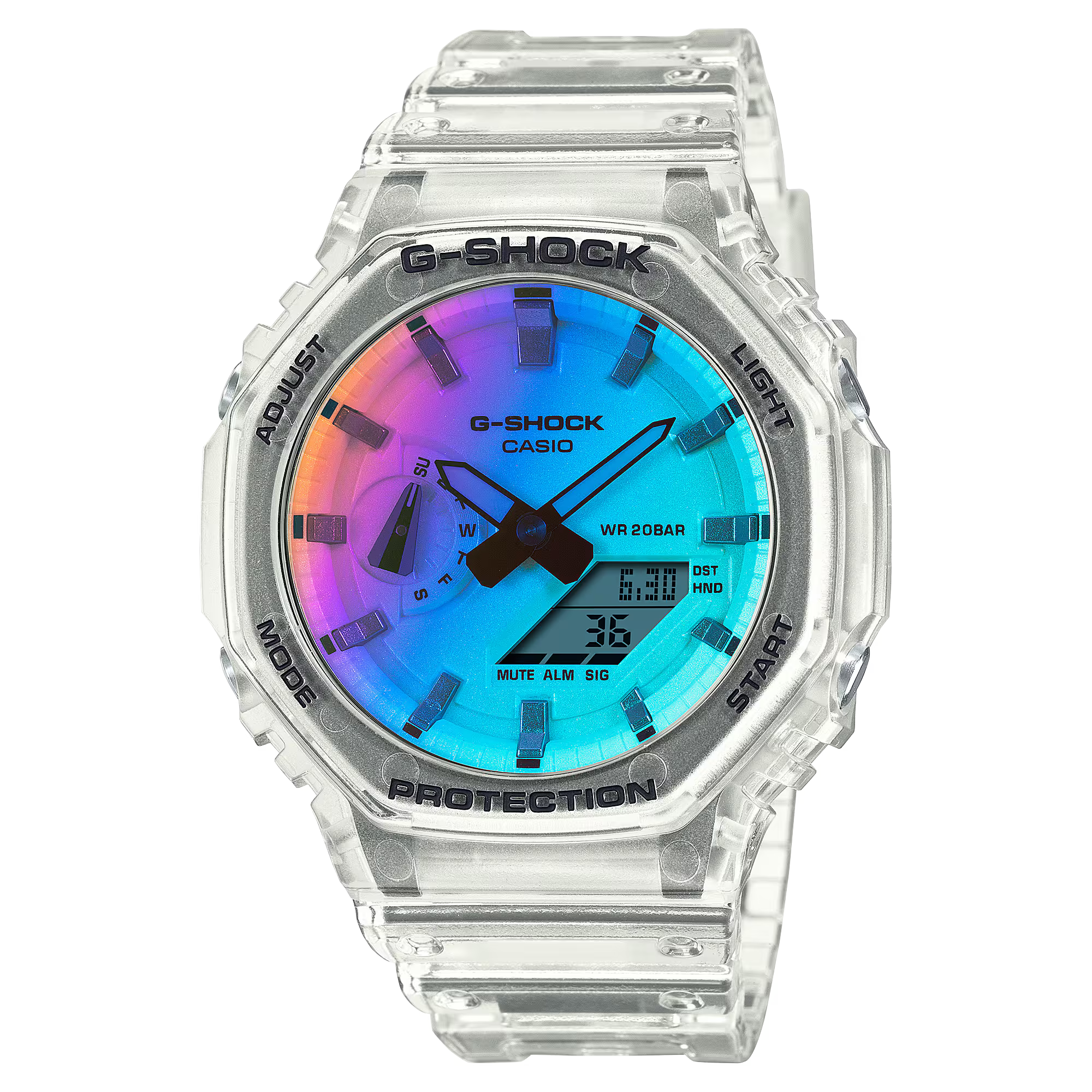 CASIO G-SHOCK ANALOG-DIGITAL 2100 Series GA-2100SRS-7A