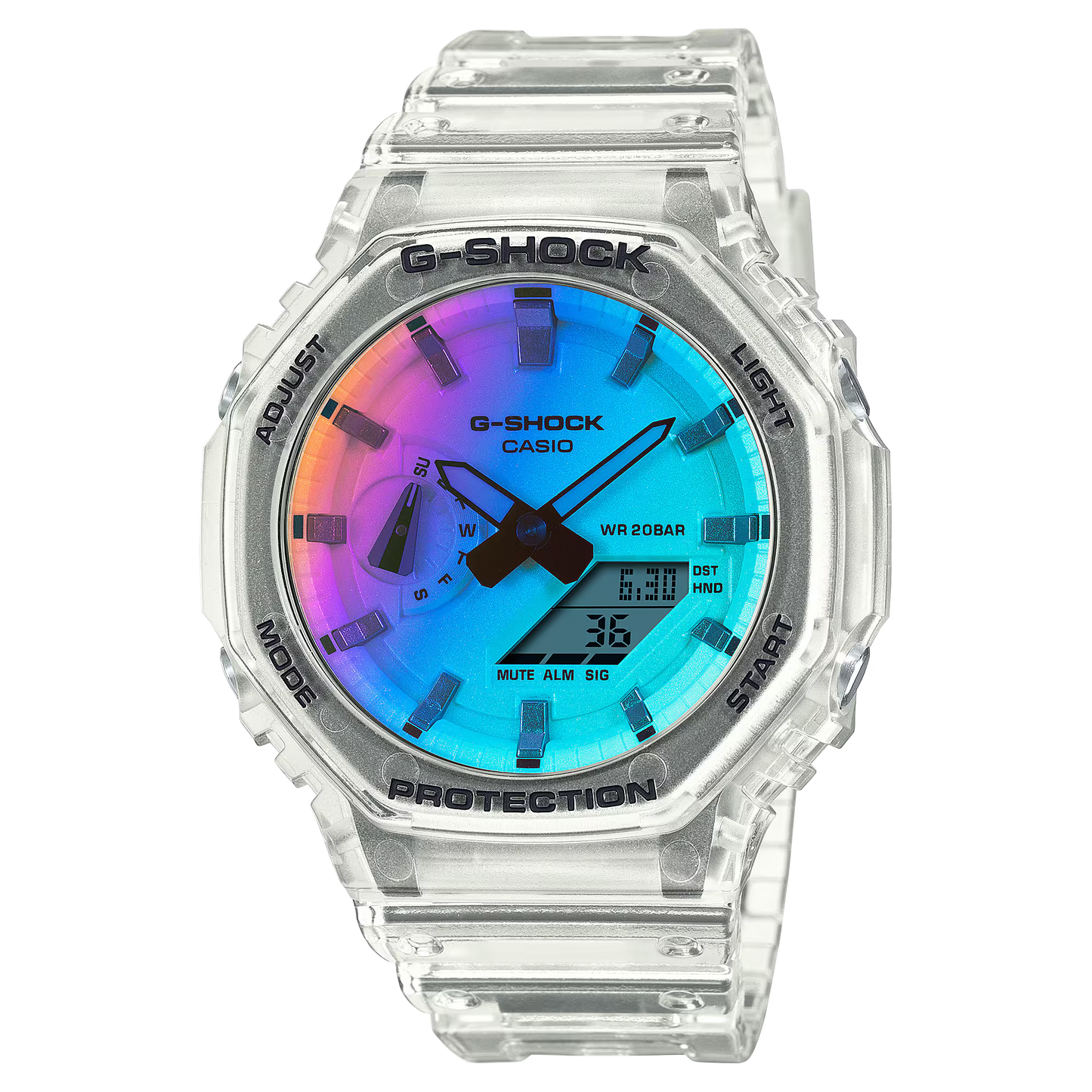 CASIO G-SHOCK ANALOG-DIGITAL 2100 Series GA-2100SRS-7A
